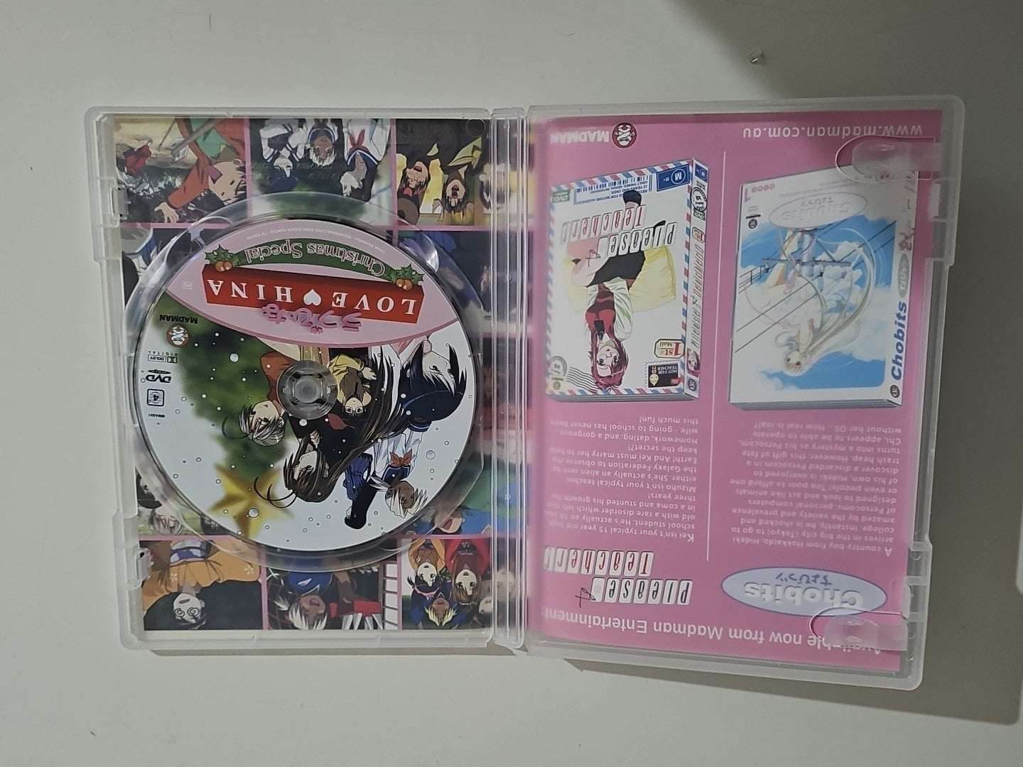 Love Hina Christmas Special Madman DVD Retro Exchange Australia