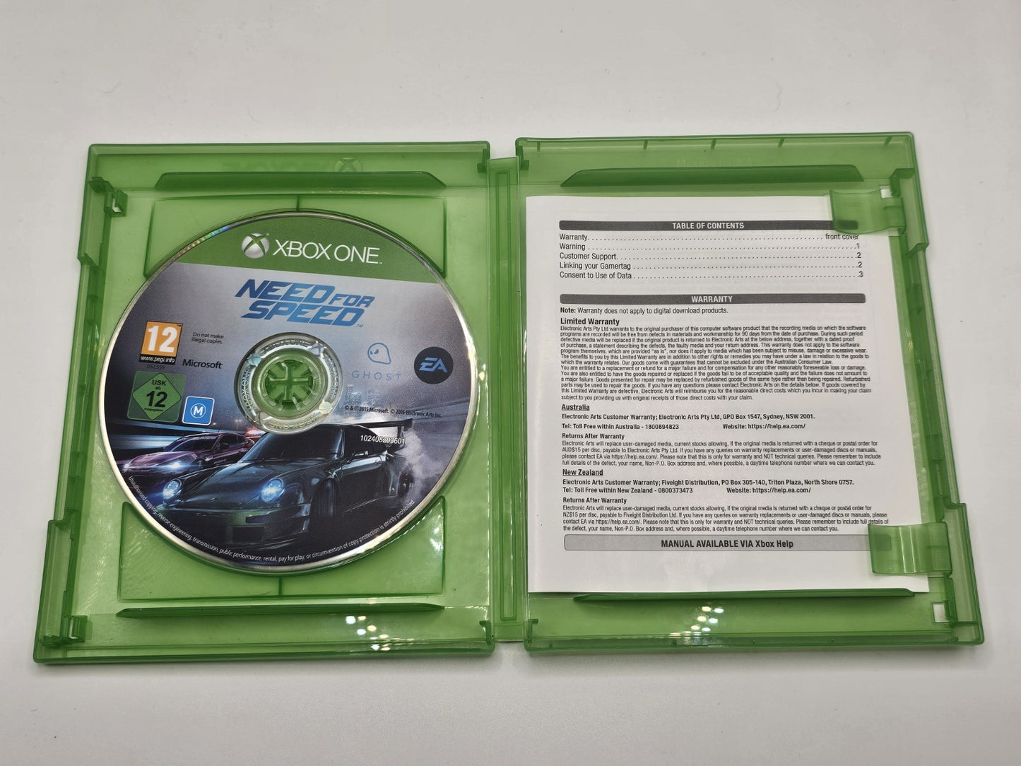 Xbox One Need For Speed + Rivals + Payback Bundle Tested Working Xbox RetroExchange Australia
