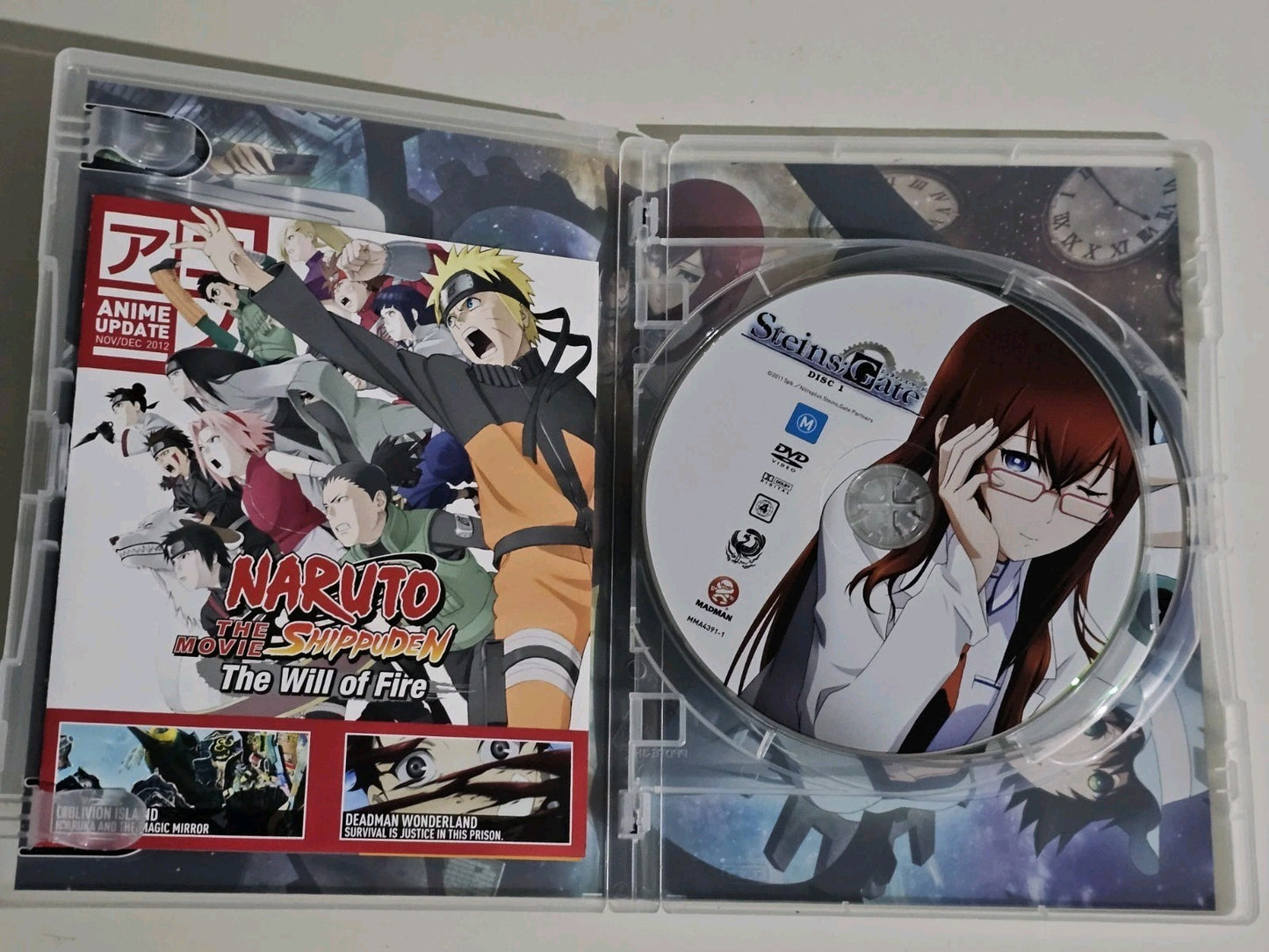 Steins Gate Collection 1 - Anime R4 DVD Dvd Box Set Retro Exchange Australia