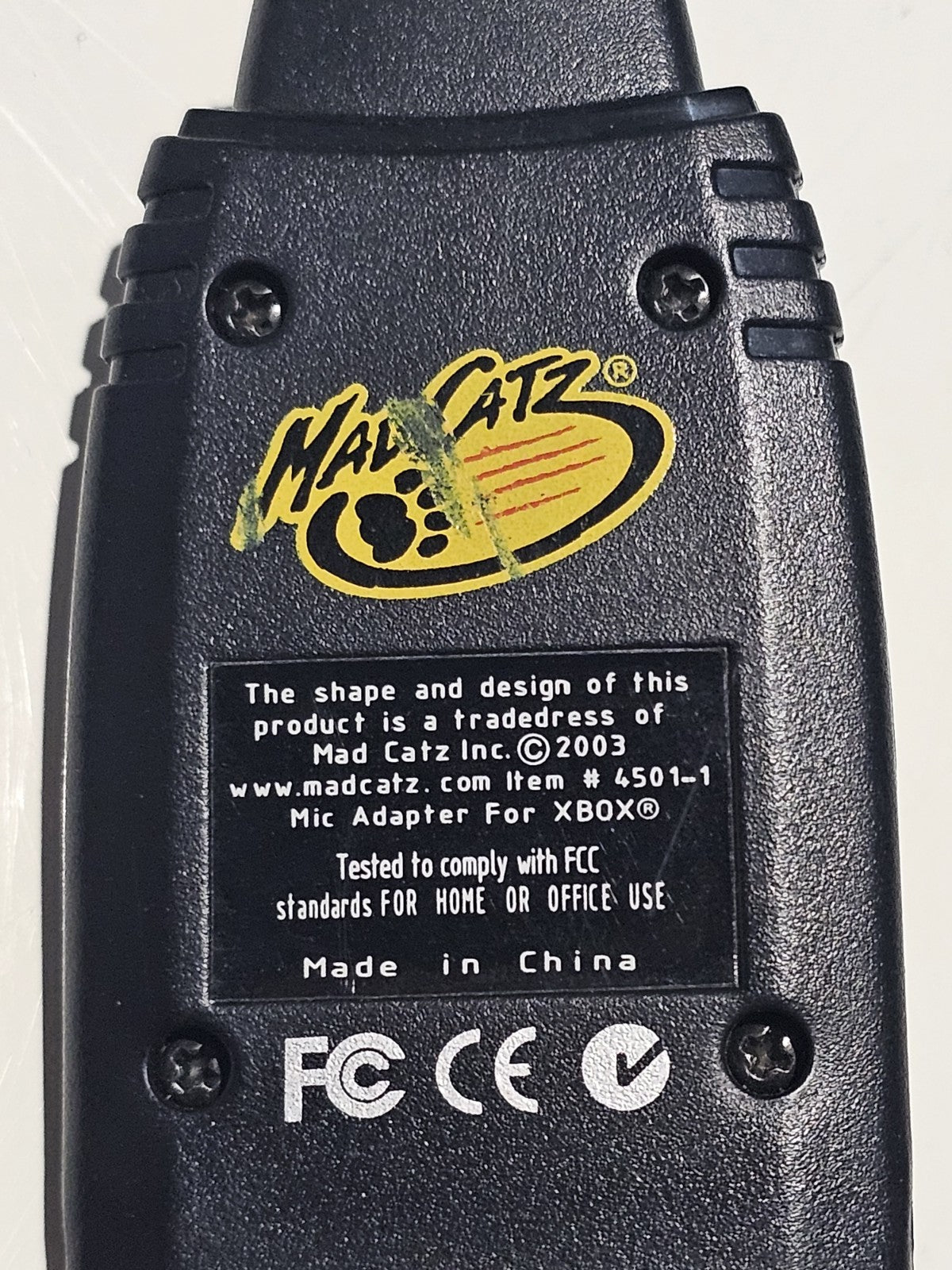 Xbox Original Mad Catz - Wired Microphone Original Xbox Accessory Retro Exchange Australia