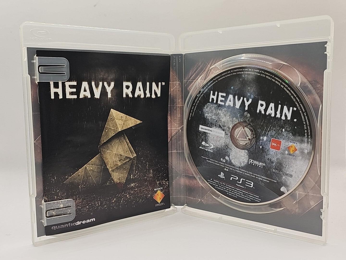 Heavy Rain - Ps3 PlayStation 3 PS3 Game Retro Exchange Australia
