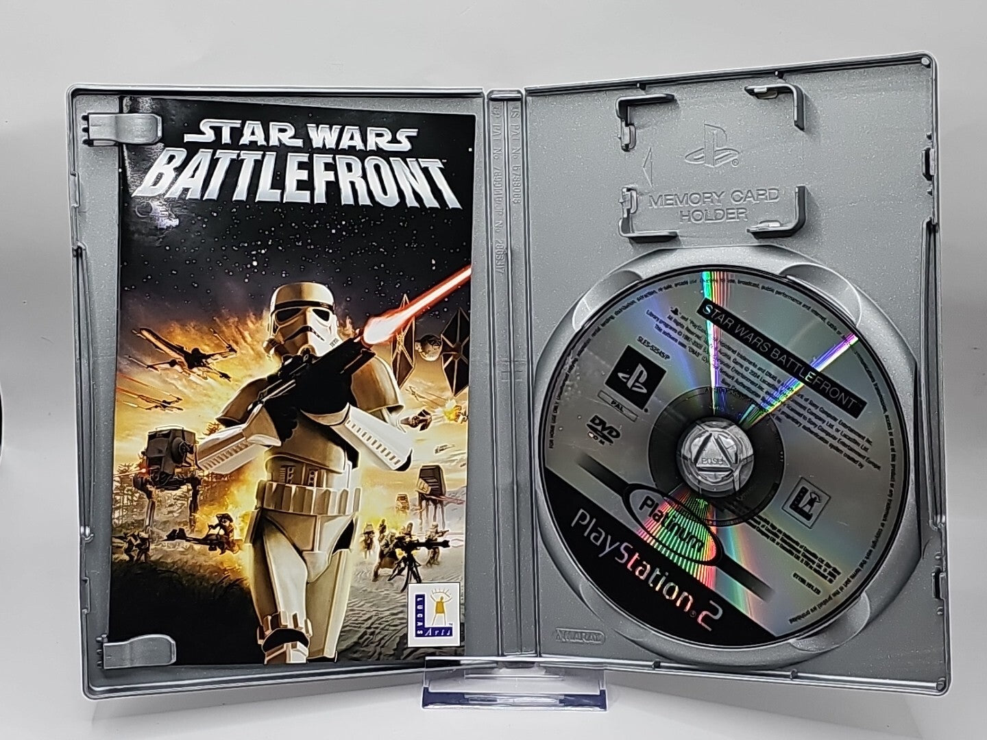 Star Wars Battlefront PlayStation 2 PS2 PAL - With Manual - Good Condition Game Retro Exchange Australia