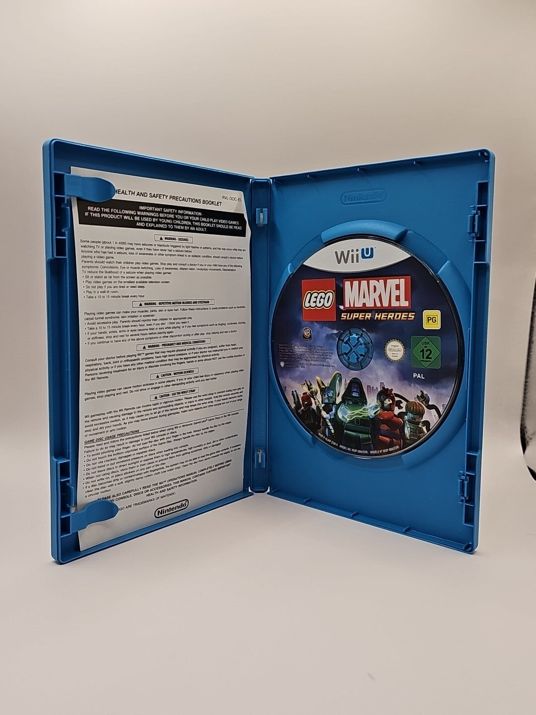 Lego Marvel Super Heroes - Wii U Nintendo Video Game - PAL Retro Exchange Australia
