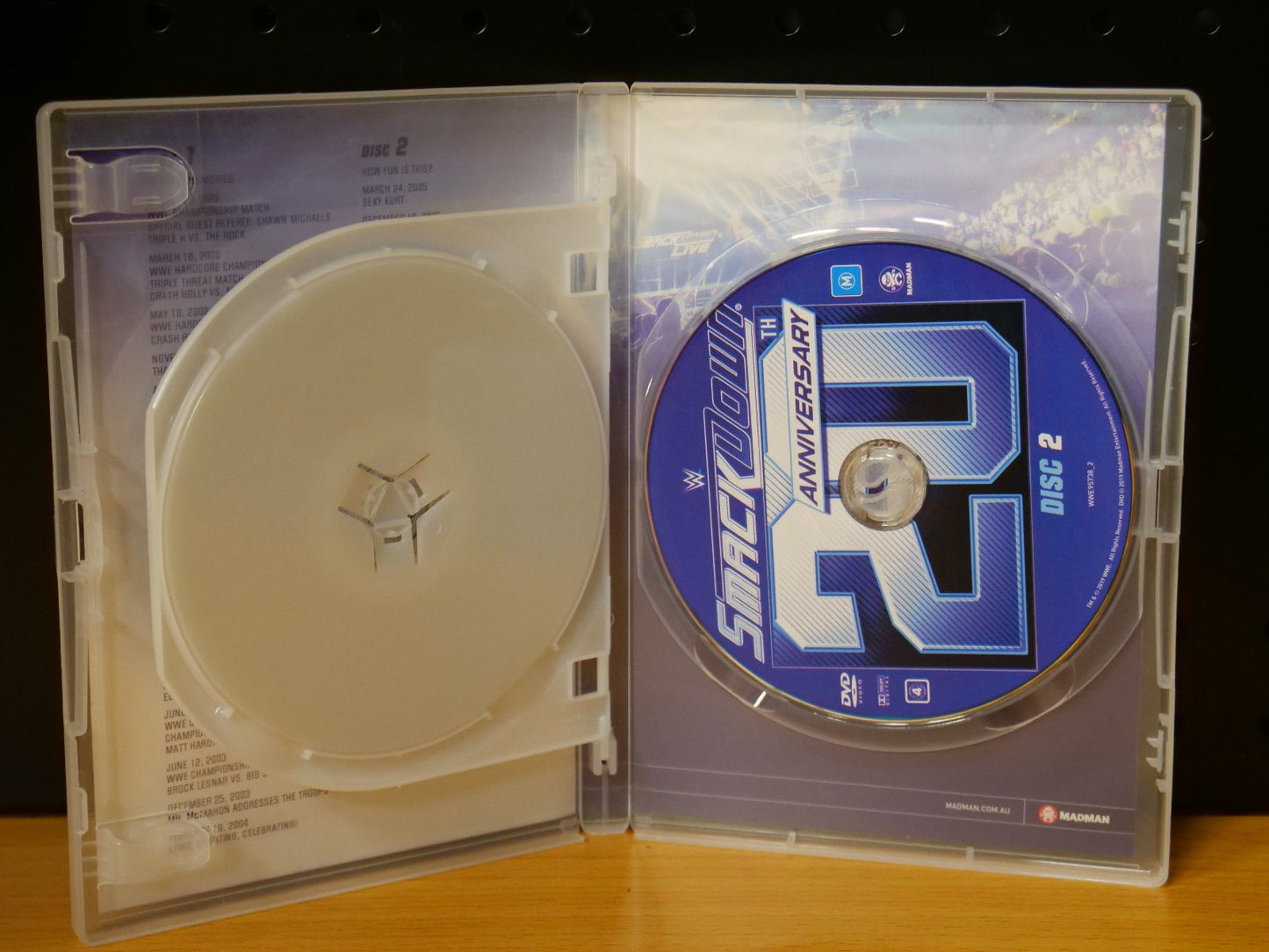 WWE Smackdown 20th Anniversary DVD (2019) 2 Disc Set - Region 4 Retro Exchange Australia