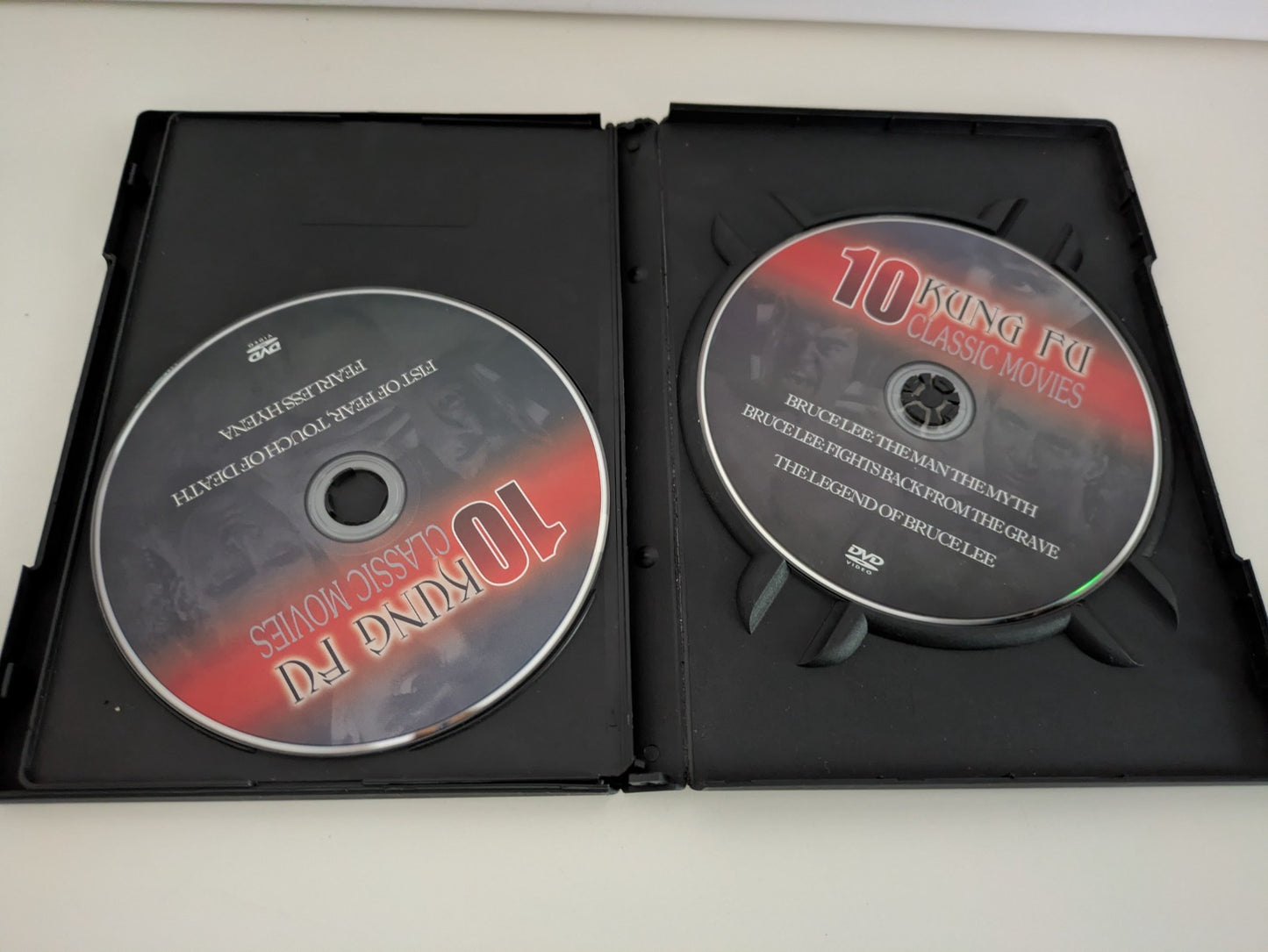 10 Kung Fu Classic Movies DVD staring Jackie Chan Bruce Lee Retro Exchange Australia