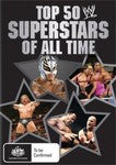 WWE - Top 50 Superstars Of All Time (DVD, Region 4) 3-Disc Set - Sealed Retro Exchange Australia