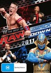 WWE The Best Of Raw And Smackdown 2011 DVD 4 Disc Set Retro Exchange Australia