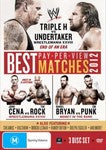 WWE Best Pay-Per-View Matches Of 2012 DVD 3 Disc Set Region 4 Retro Exchange Australia