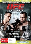 UFC Comeback Franklin Vs Silva DVD 2009 Retro Exchange Australia