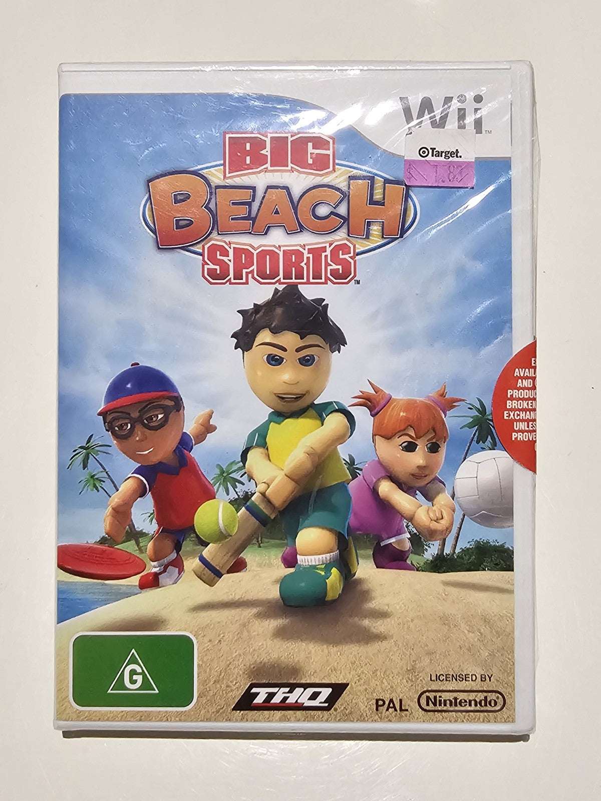 Big Beach Sports (Nintendo Wii, 2008) AUS PAL - Brand New & Sealed Game Retro Exchange Australia