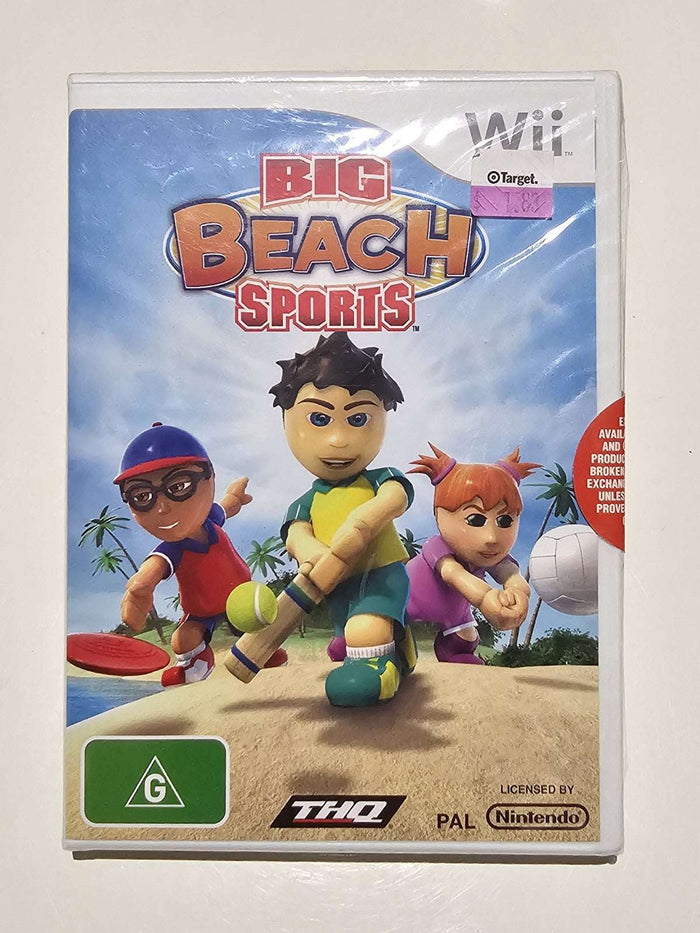 Big Beach Sports (Nintendo Wii, 2008) AUS PAL - Brand New & Sealed | Retro Exchange