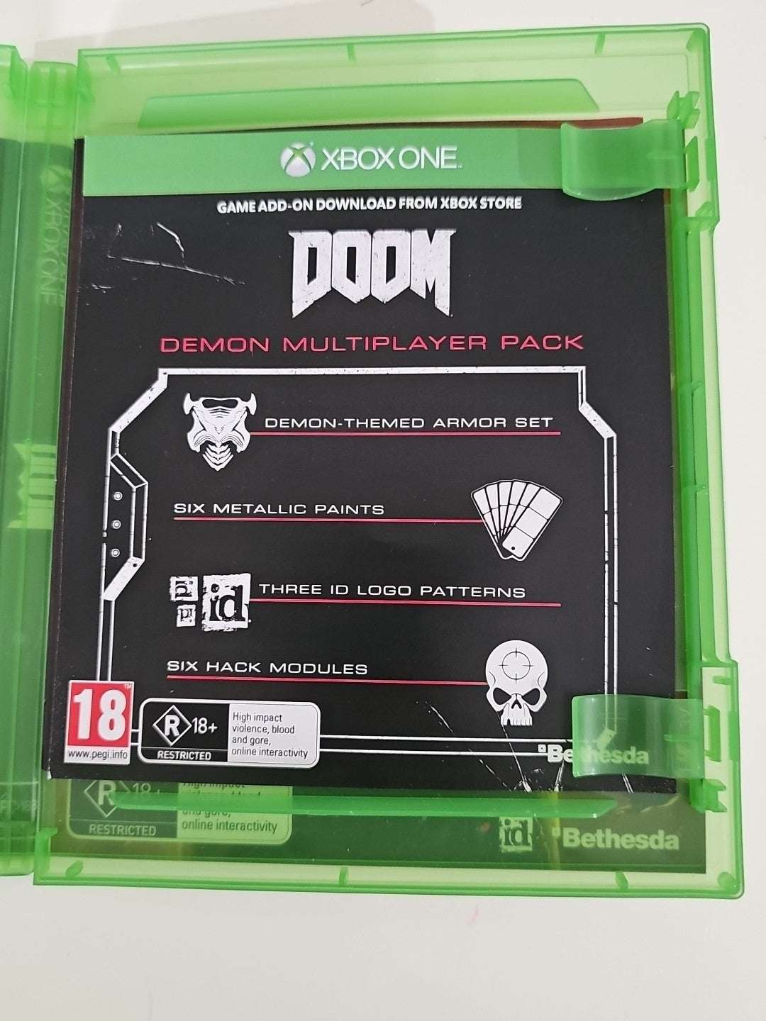 DOOM - Microsoft Xbox One (2016) Working Download Codes Included Game Retro Exchange Australia