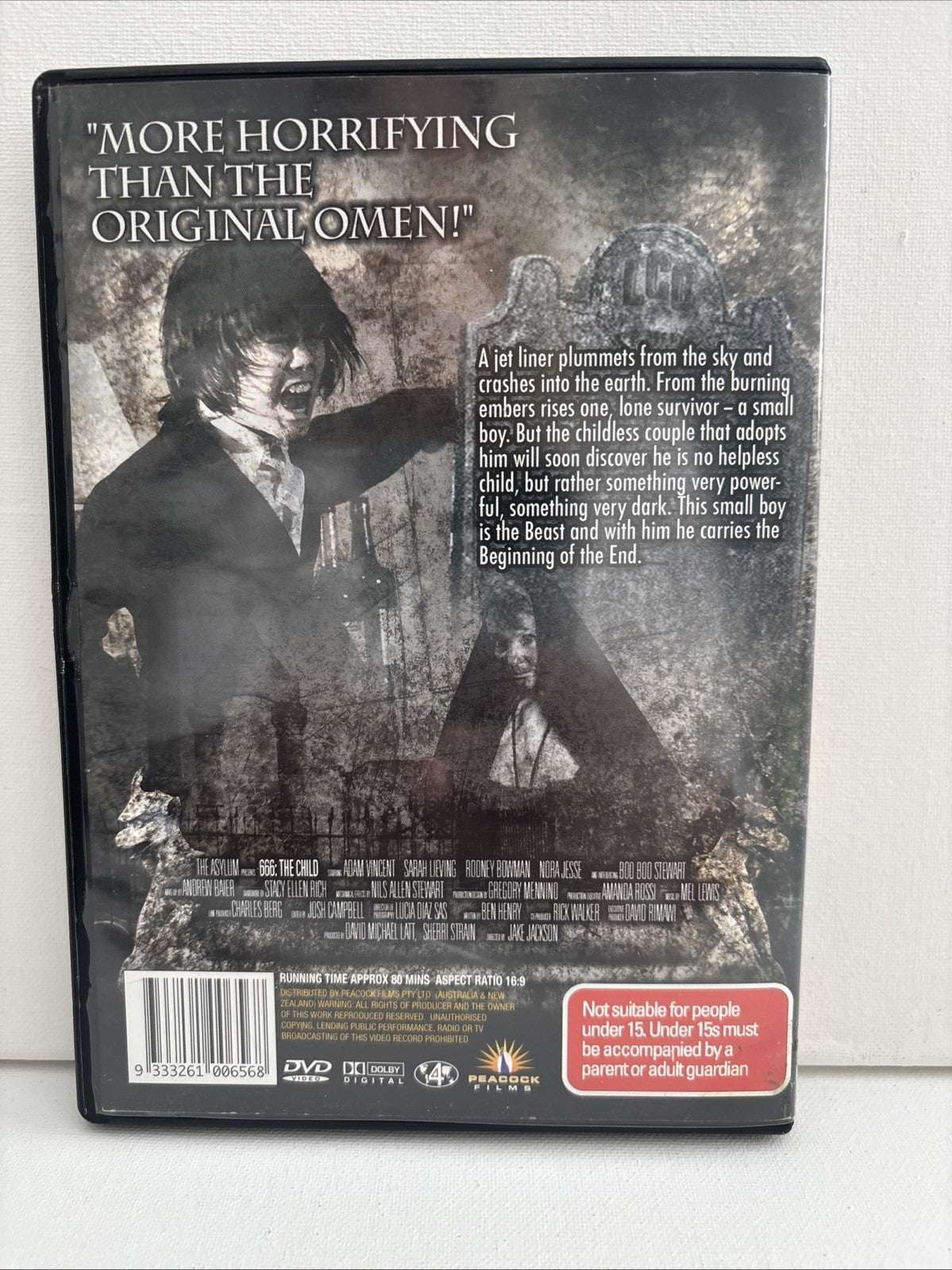 666-The Child (DVD, 2008) Horror Region 4 Retro Exchange Australia