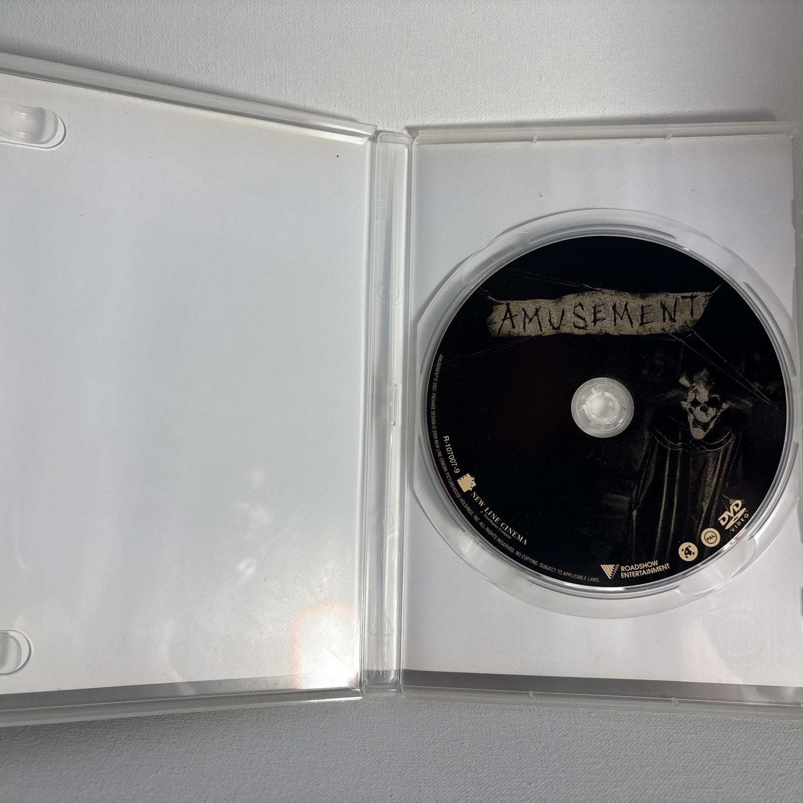 Amusement (DVD) Horror, Very Good Condition Region 4 Retro Exchange Australia