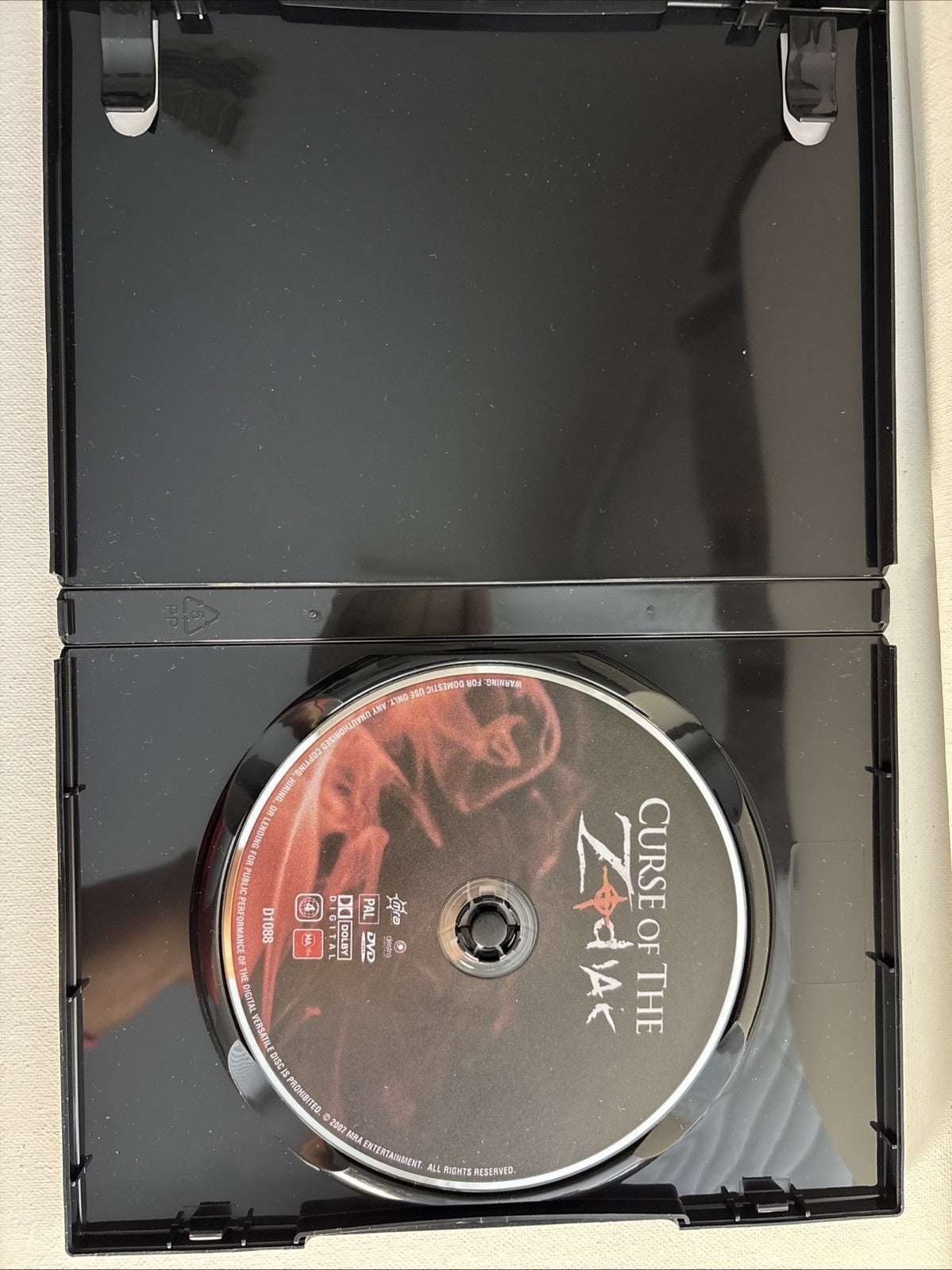 Curse Of The Zodiac 2007 Horror Dvd Retro Exchange Australia