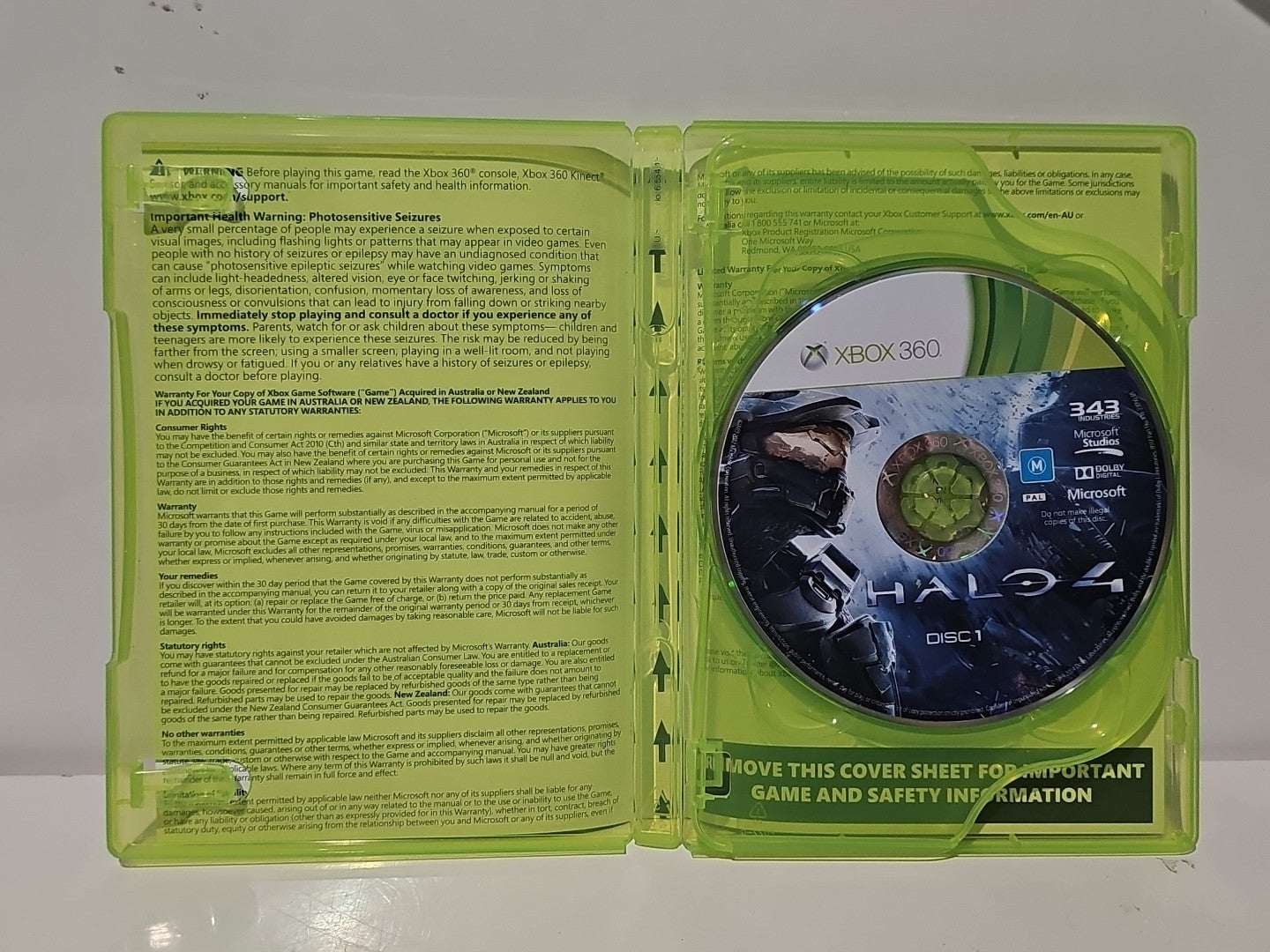 Microsoft Xbox 360 Game - Halo 4 Retro Exchange Australia