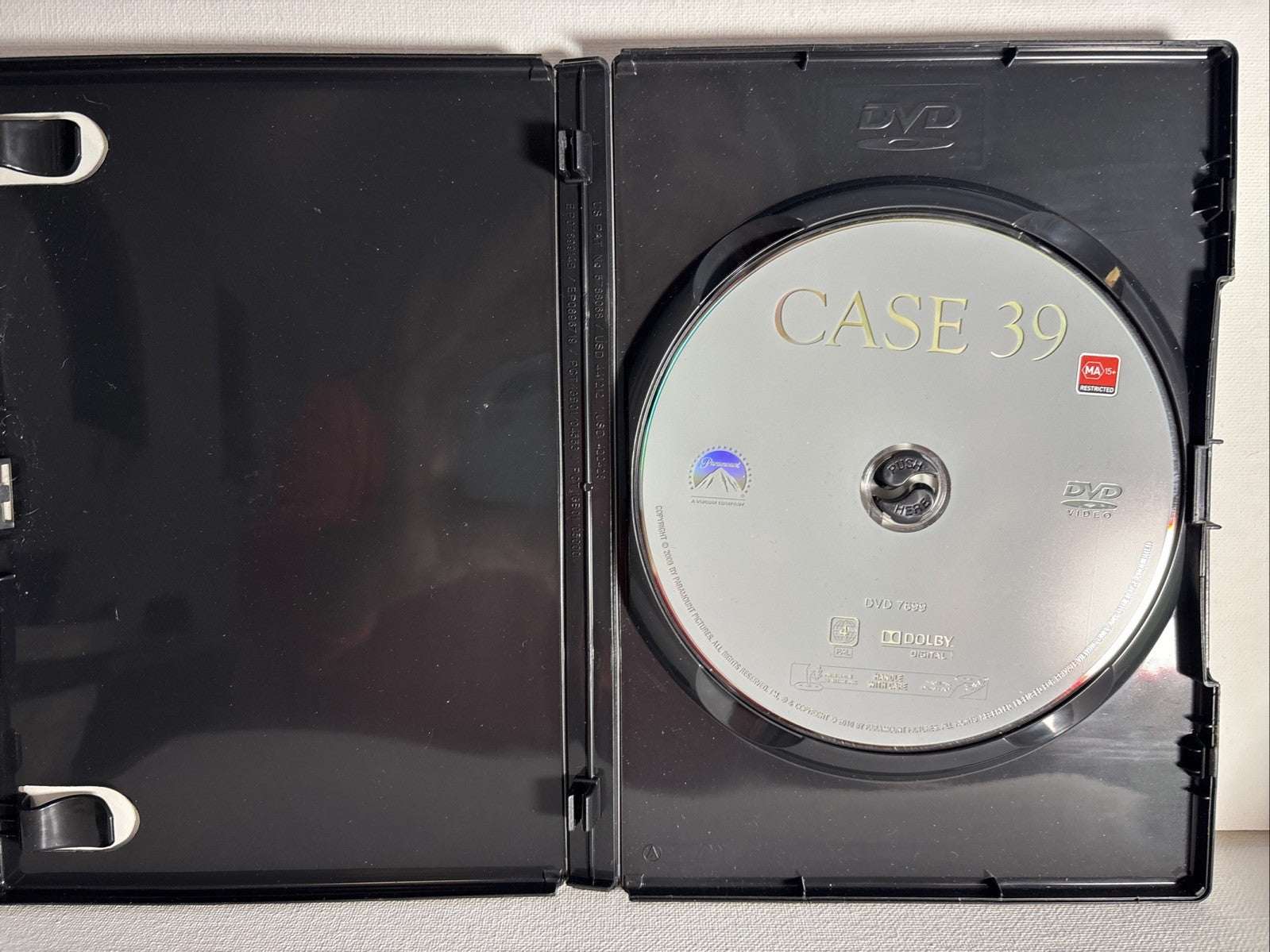 Case 39 (DVD, 2009) Horror Region 4 Retro Exchange Australia
