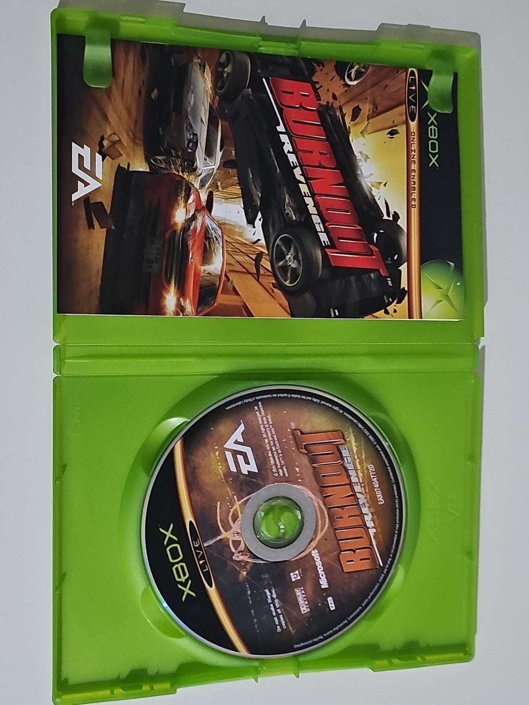 Microsoft Xbox Game - Burnout: Revenge - PAL - With Manual Original Xbox Retro Exchange Australia