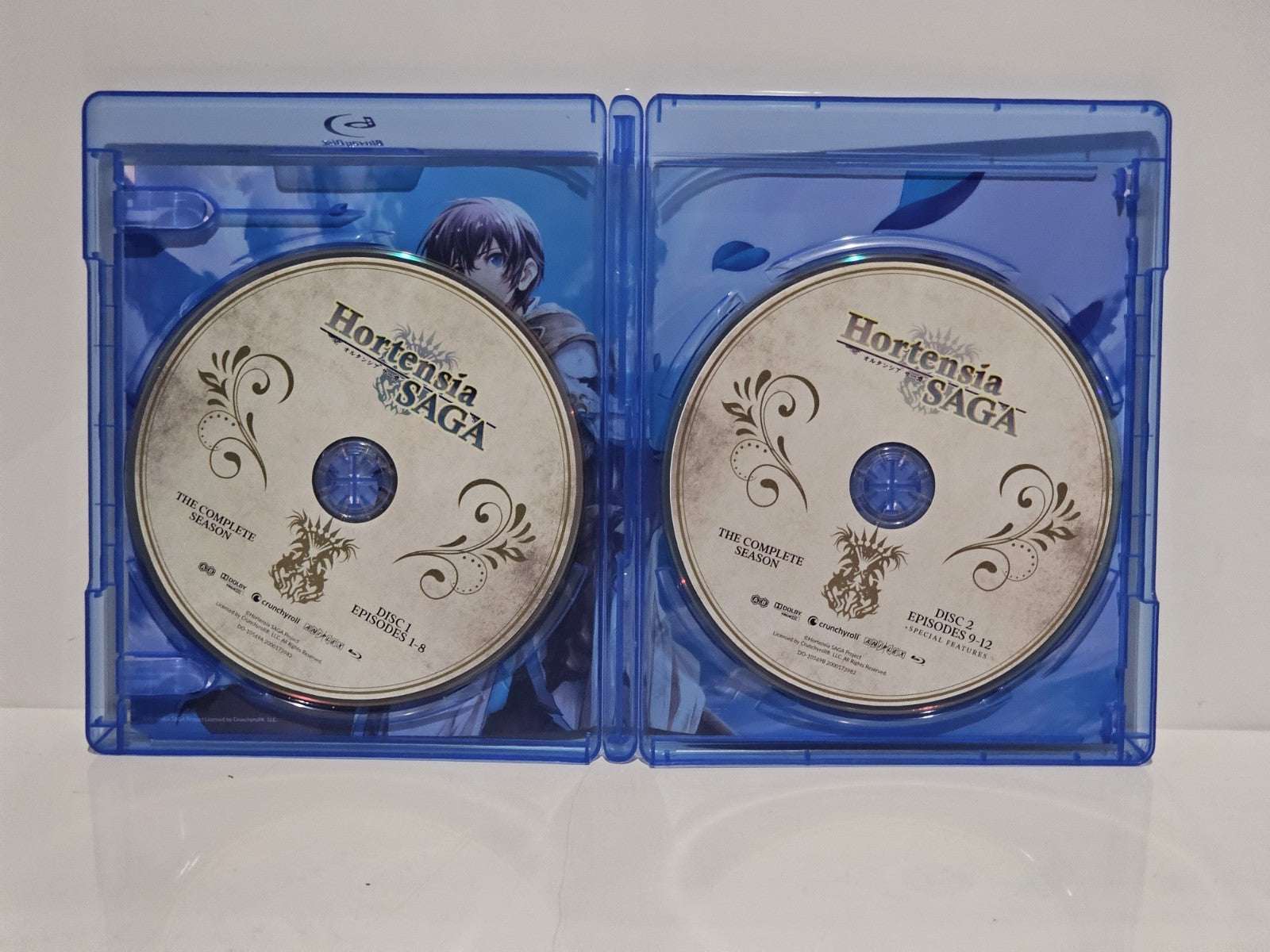 Hortensia SAGA: The Complete Season (Blu-ray, 2-Disc Set, 2022) Region A + B Dvd Box Set Retro Exchange Australia