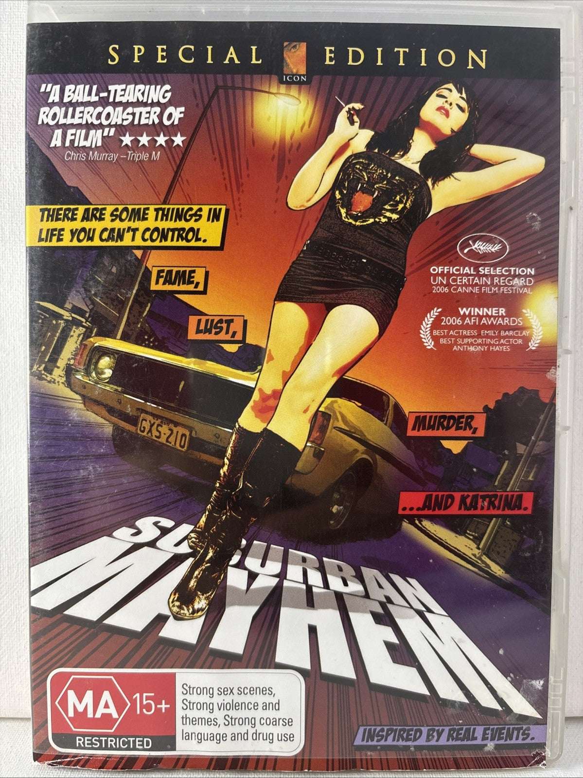 Suburban Mayhem (DVD, 2006) Horror Region 4 Retro Exchange Australia