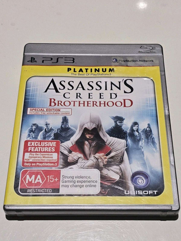 ASSASSIN’S CREED Brotherhood Playstation 3 PS3 Game - PAL - Complete Disk Mint | Retro Exchange