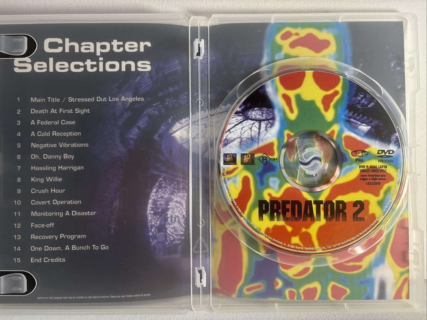 Predator 2 (DVD, 1990) Horror Region 4 Retro Exchange Australia