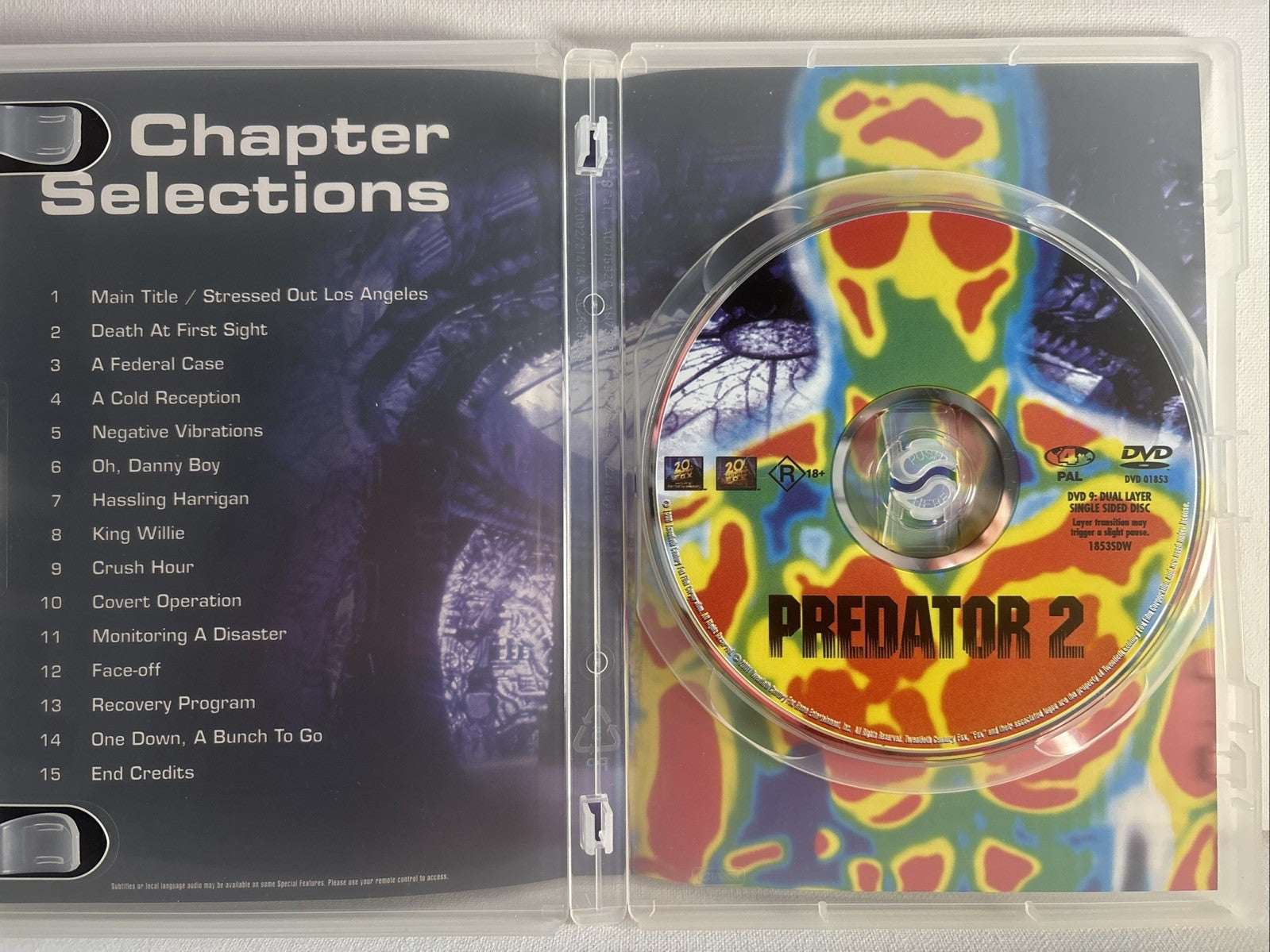 Predator 2 (DVD, 1990) Horror Region 4 Retro Exchange Australia