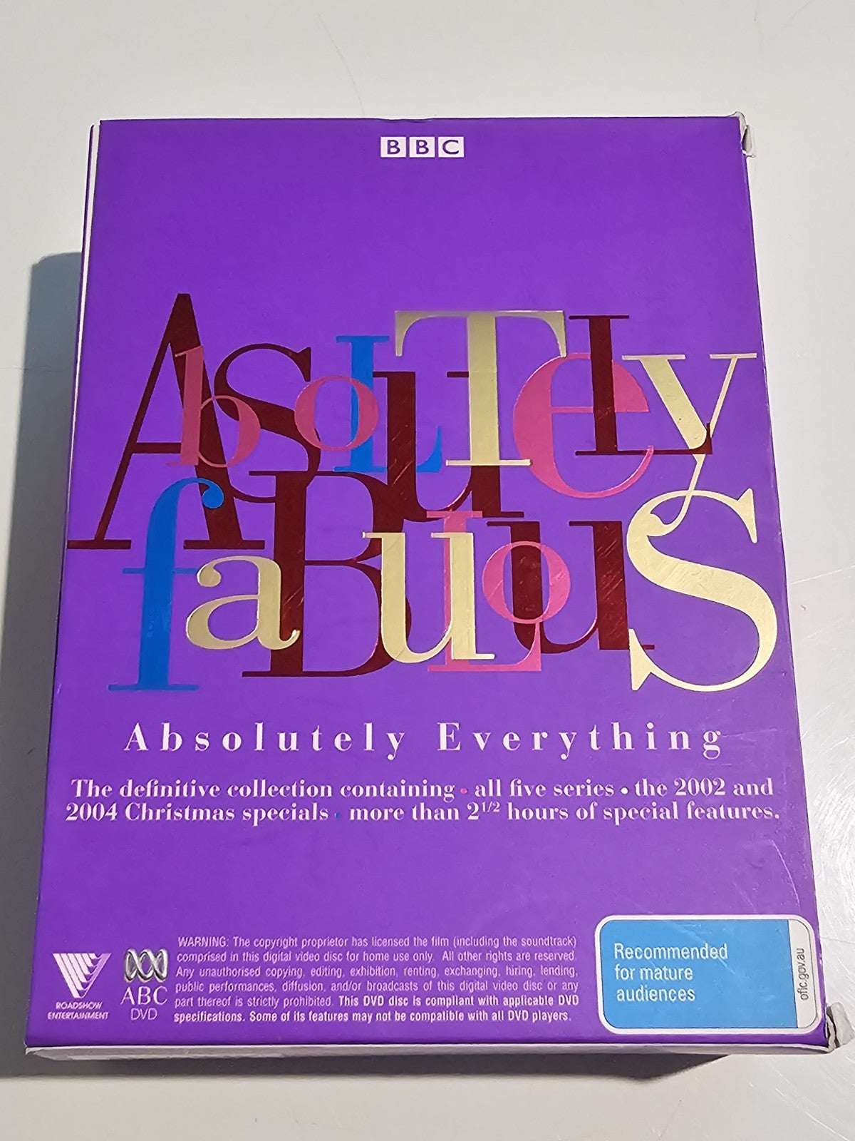 Absolutely Fabulous: Absolutely Everything Complete DVD Box Set BBC Region 4 PAL Retro Exchange Australia