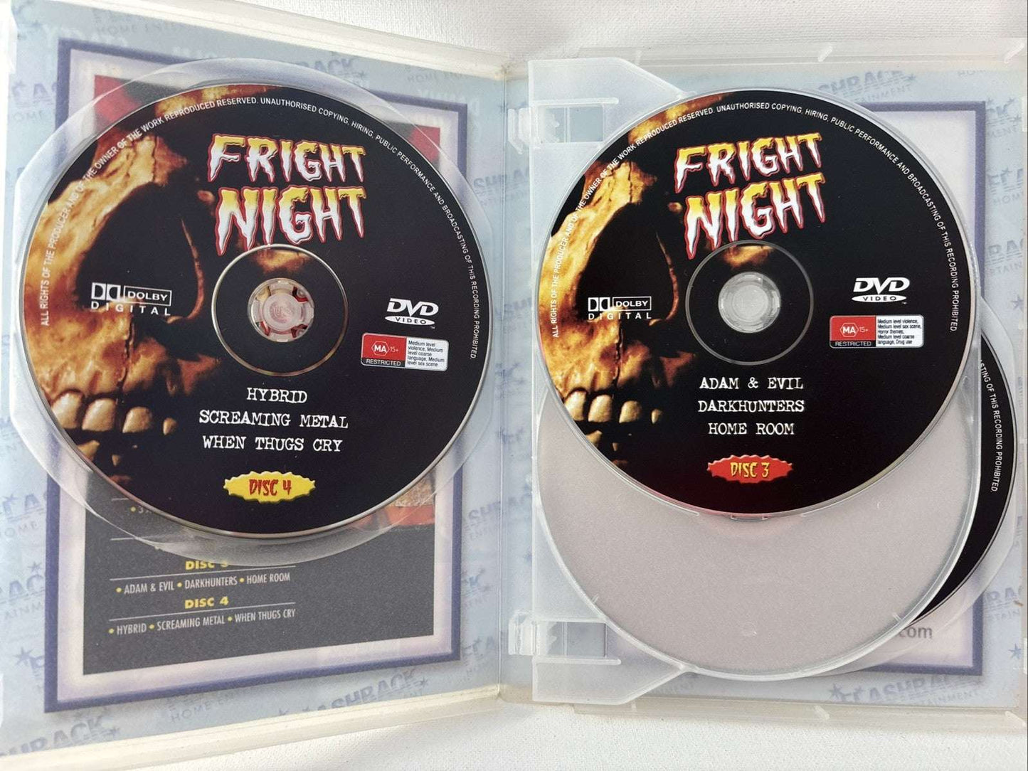 Fright Night 10 Movie Pack DVD Horror All Regions Retro Exchange Australia