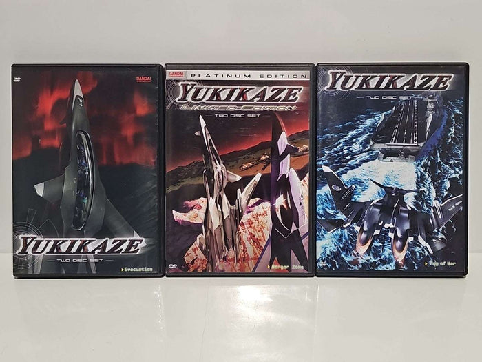 Yukikaze Fog of War Danger Zone Evacuation DVD 2-Disc Sets Anime Bandai Region 1 Dvd Box Set Retro Exchange Australia