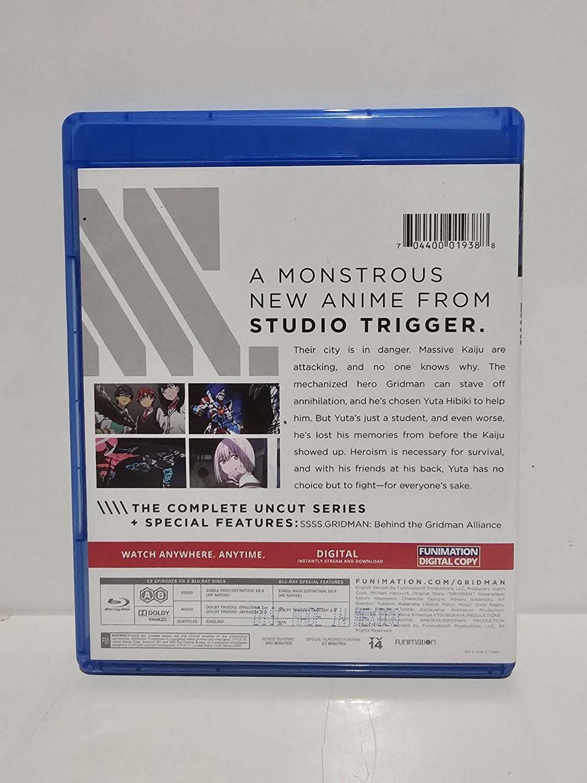 SSSS.GRIDMAN: The Complete Series Blu-ray (2020, 2-Disc Set) Gridman Anime A+B Dvd Box Set Retro Exchange Australia