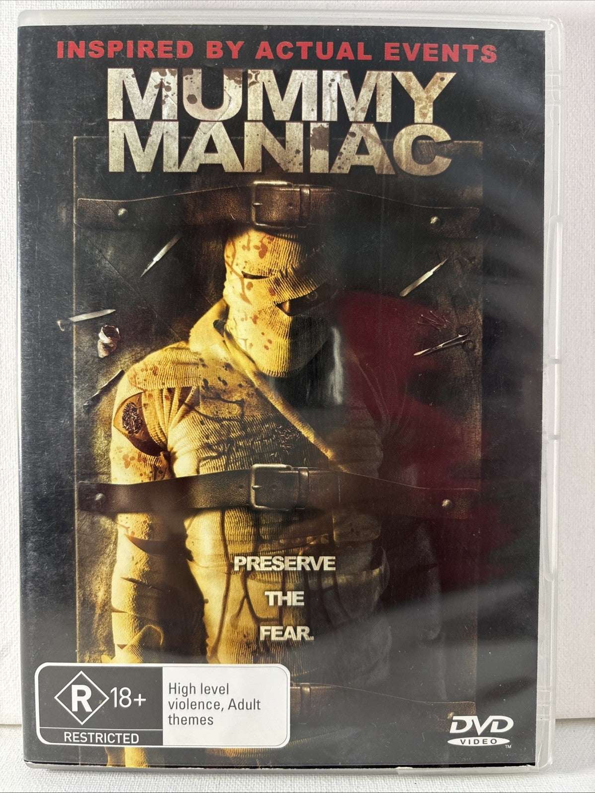 Mummy Maniac (DVD, 2006) Horror Region 4 Retro Exchange Australia