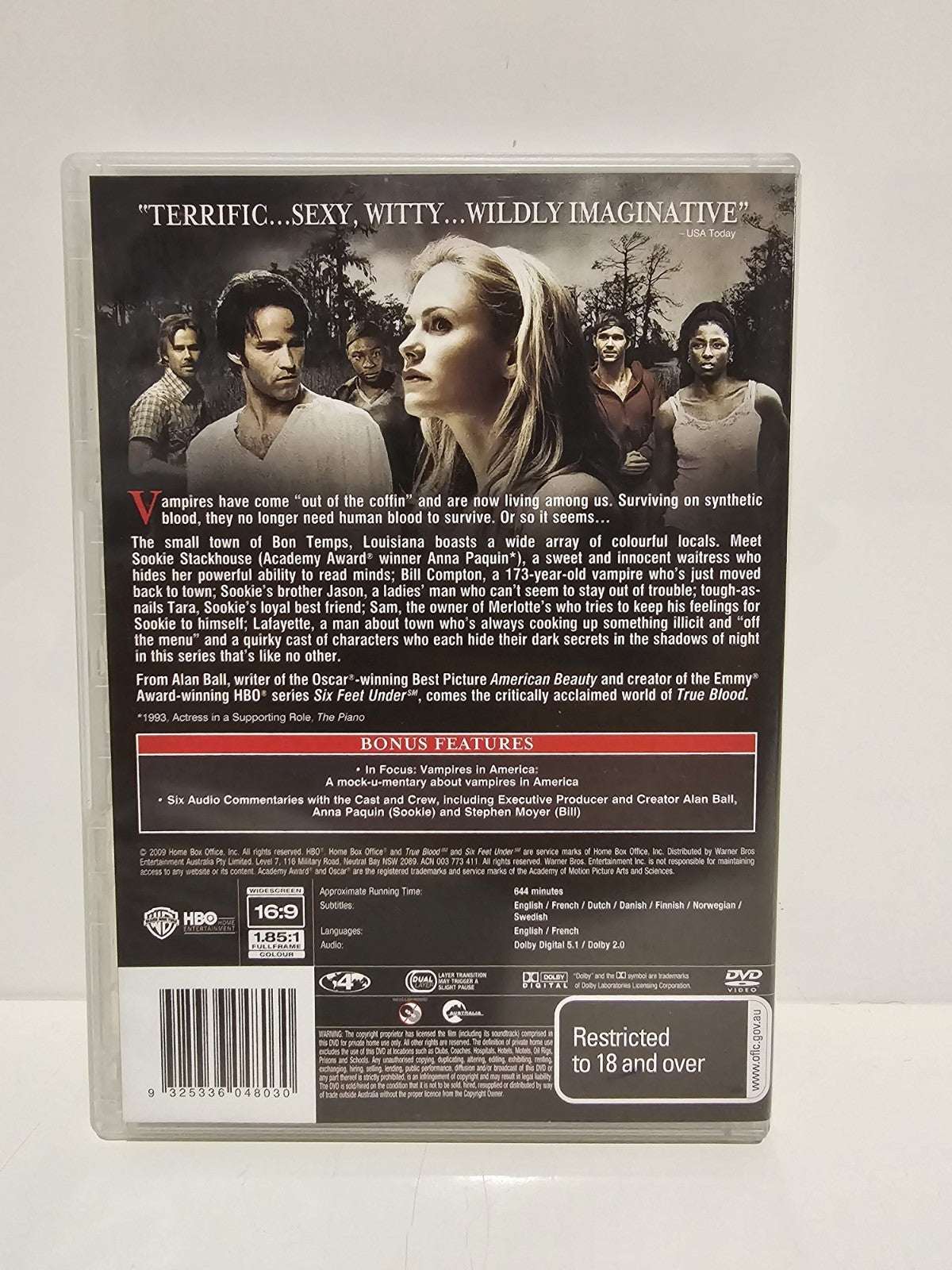True Blood - Series 1-5 (DVD, 2009) Region 4 Seasons | Sealed Season 4 + 5 Dvd Box Set Retro Exchange Australia