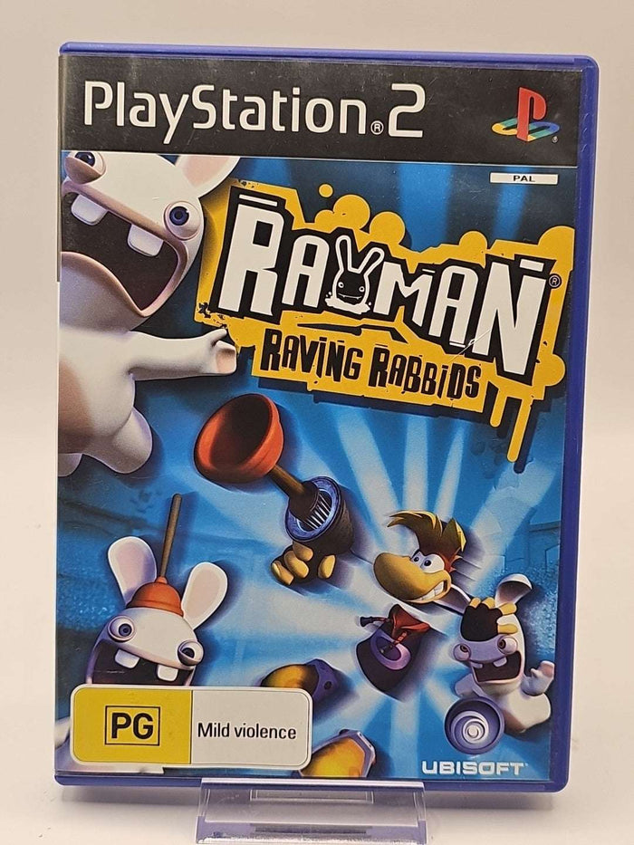 Rayman Raving Rabbids Sony PlayStation 2 PS2 PAL Complete with Manual Tested | Retro Exchange