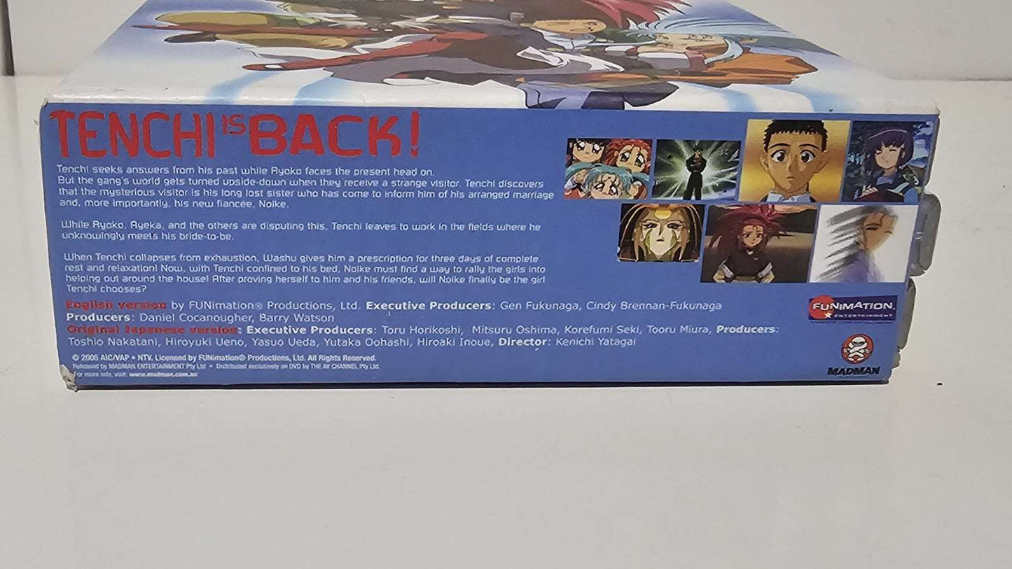 Tenchi Muyo Ryo Ohki DVD Box Set Collection Vol 1–3 Madman Anime PAL Retro Exchange Australia