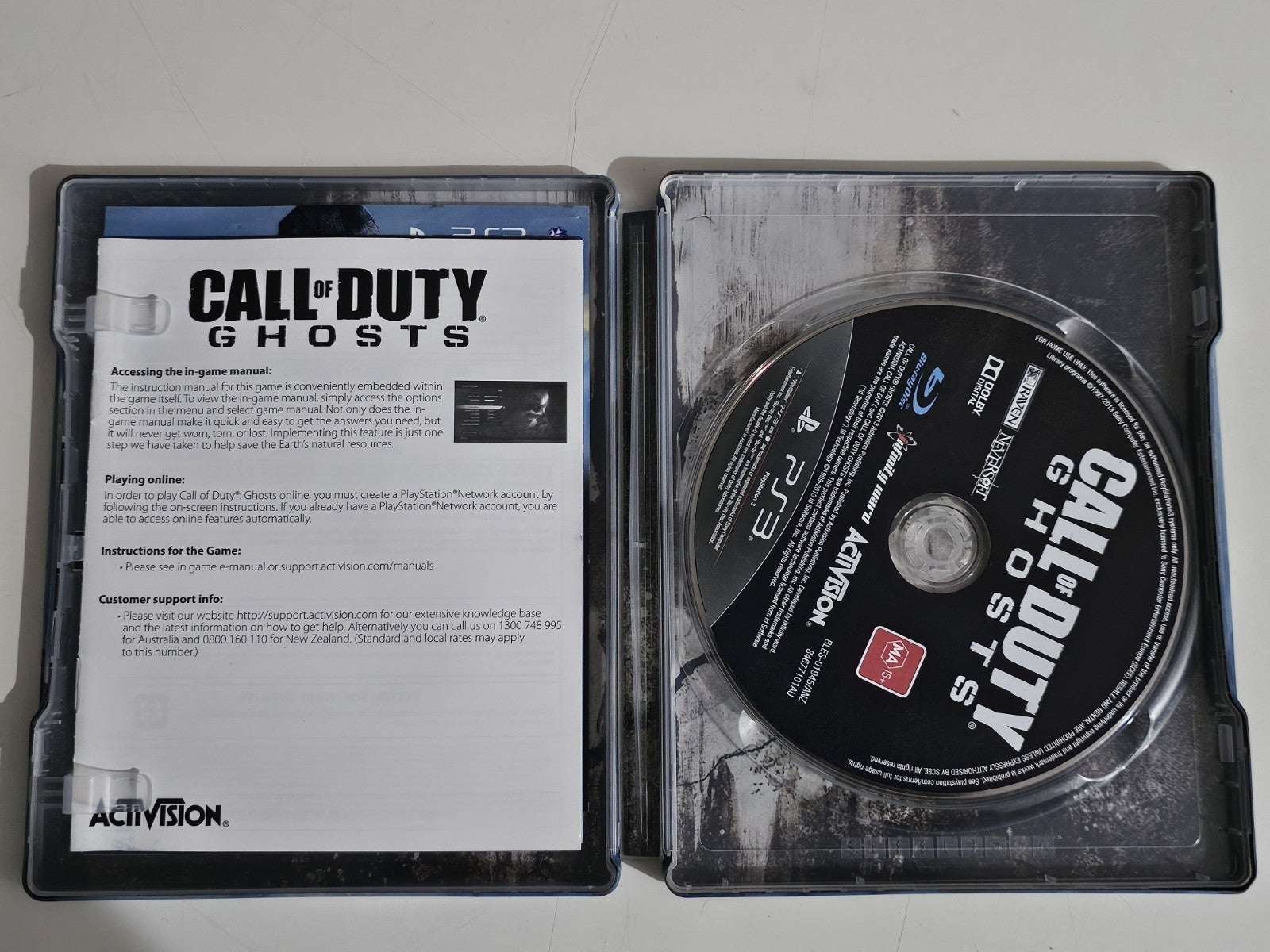Call Of Duty - Ghosts Limited Edition - Steelbook (PS4) PlayStation 4 PS4 Game Retro Exchange Australia
