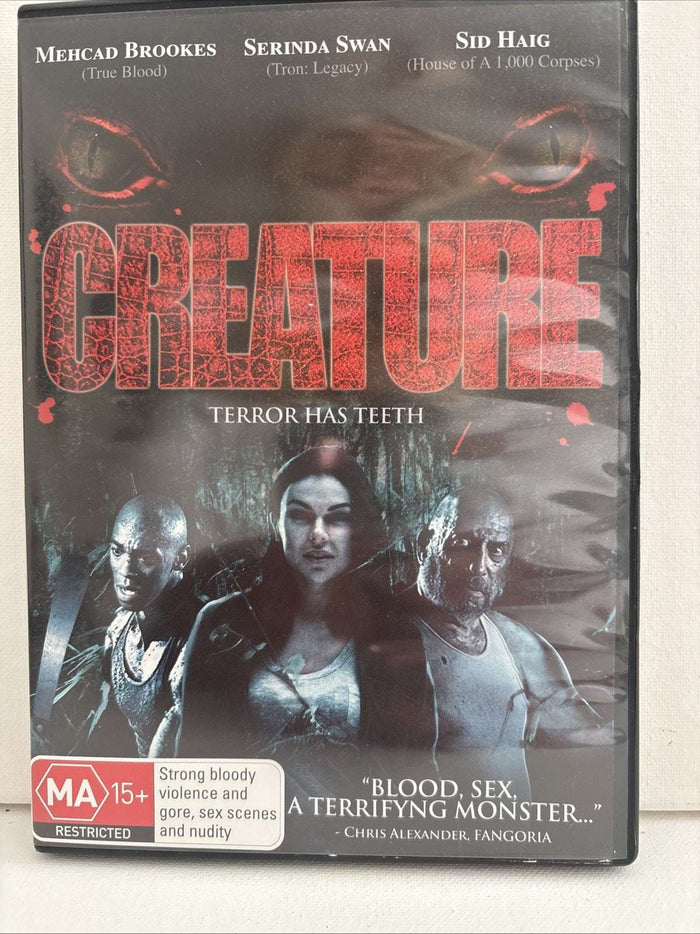 Creature (DVD, 2011) Horror Region 4 | Retro Exchange
