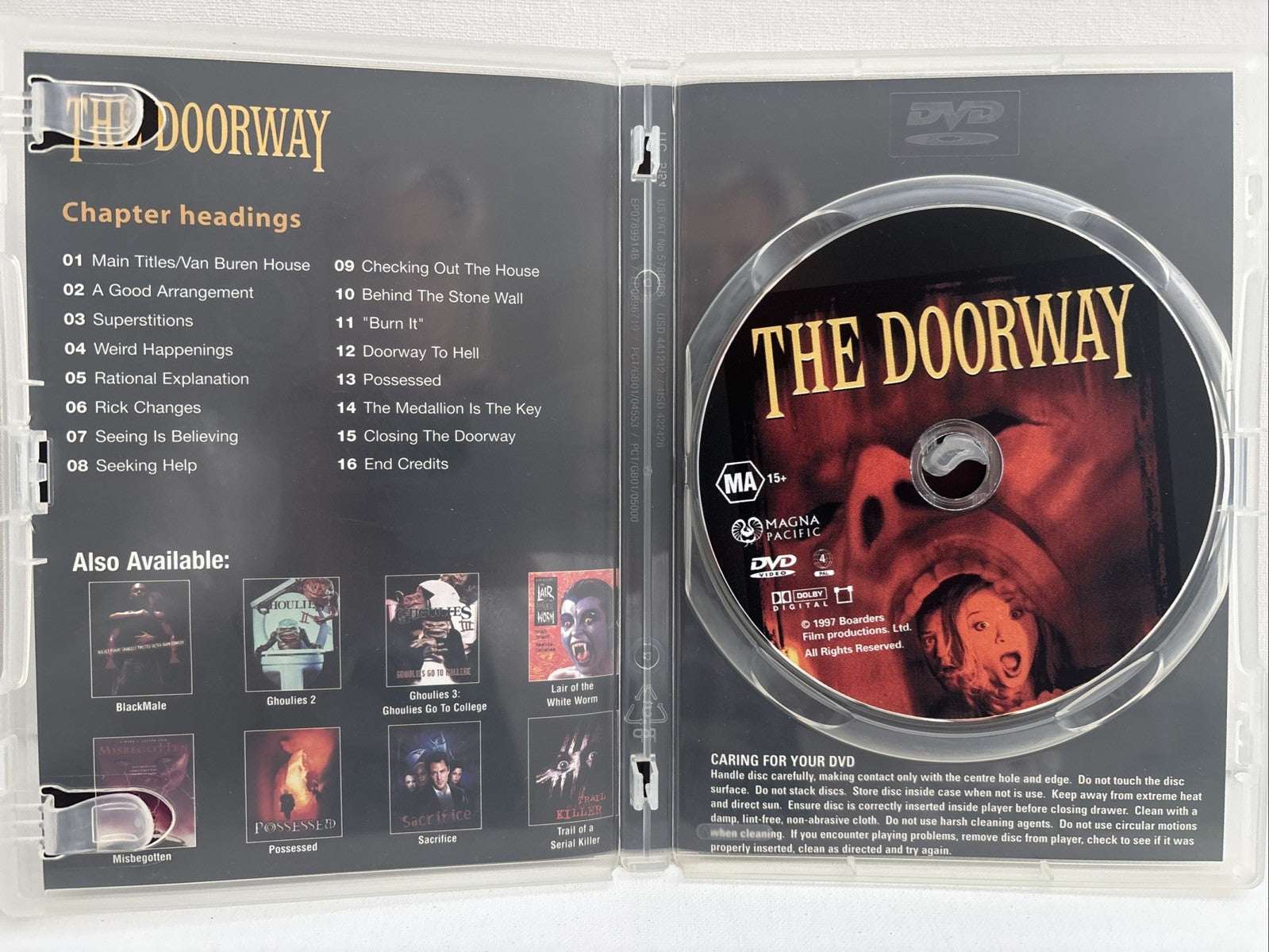 Doorway, the (DVD, 2000) Horror Region 4 Retro Exchange Australia