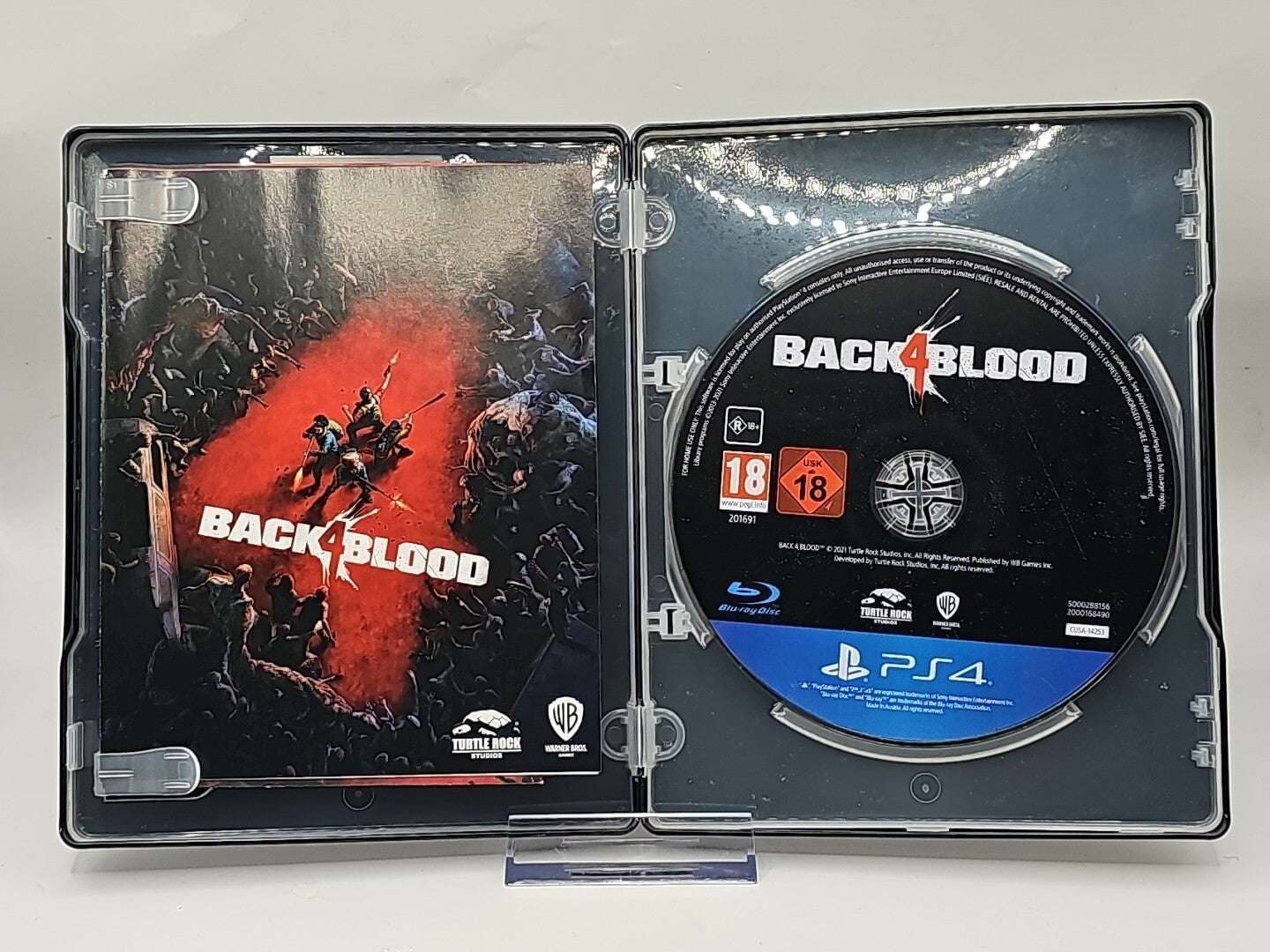 BACK 4 BLOOD SPECIAL EDITION STEEL CASE Ps5 Near Mint Condition PlayStation 5 PS5 Game Retro Exchange Australia