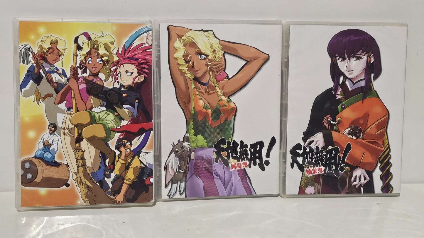 Tenchi Muyo Ryo Ohki DVD Box Set Collection Vol 1–3 Madman Anime PAL Retro Exchange Australia
