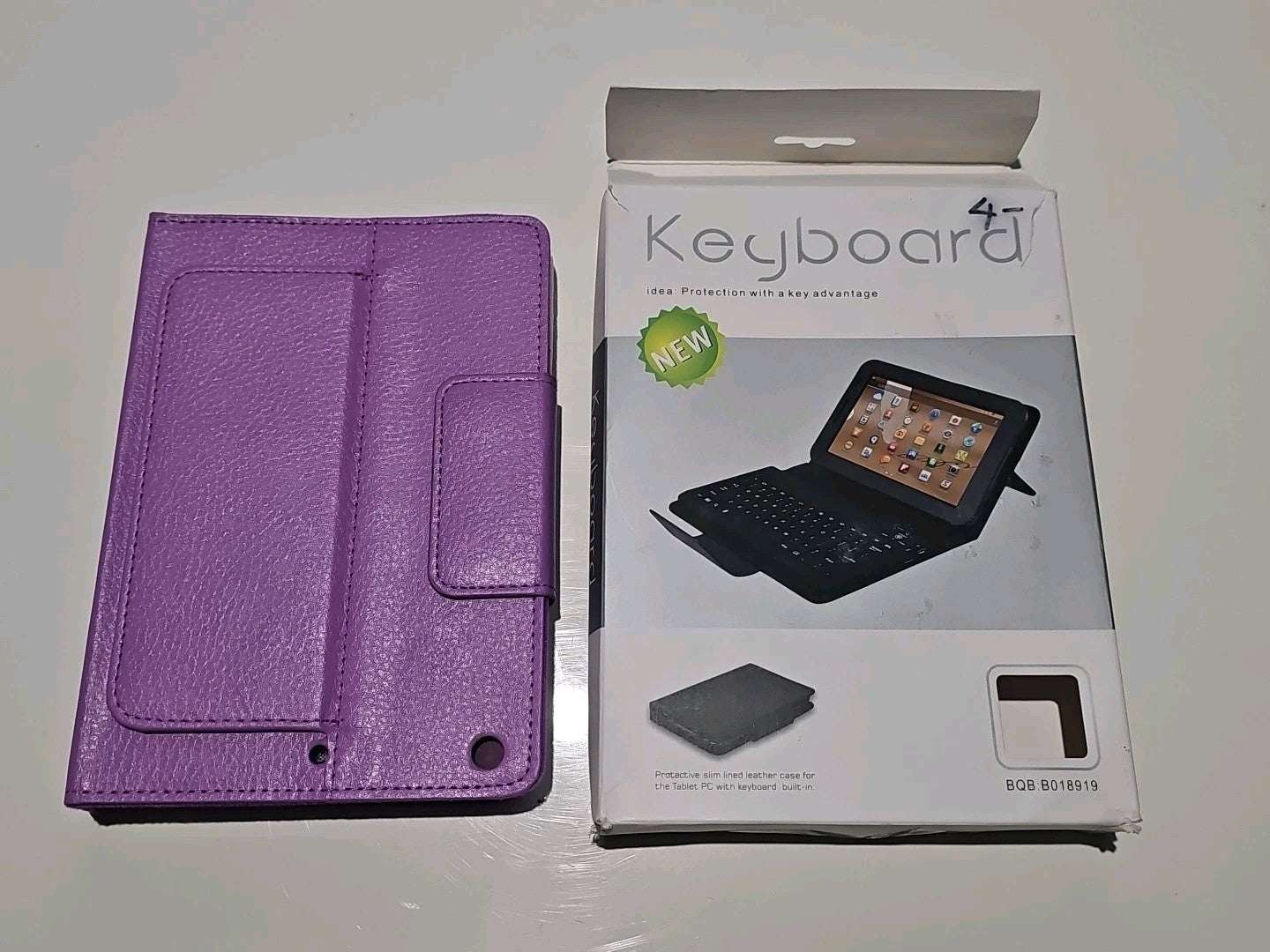 KEYBOARD Version 3.0 Protective Leather Case For iPad Mini w/ Built-in Keyboard Accessory Retro Exchange Australia