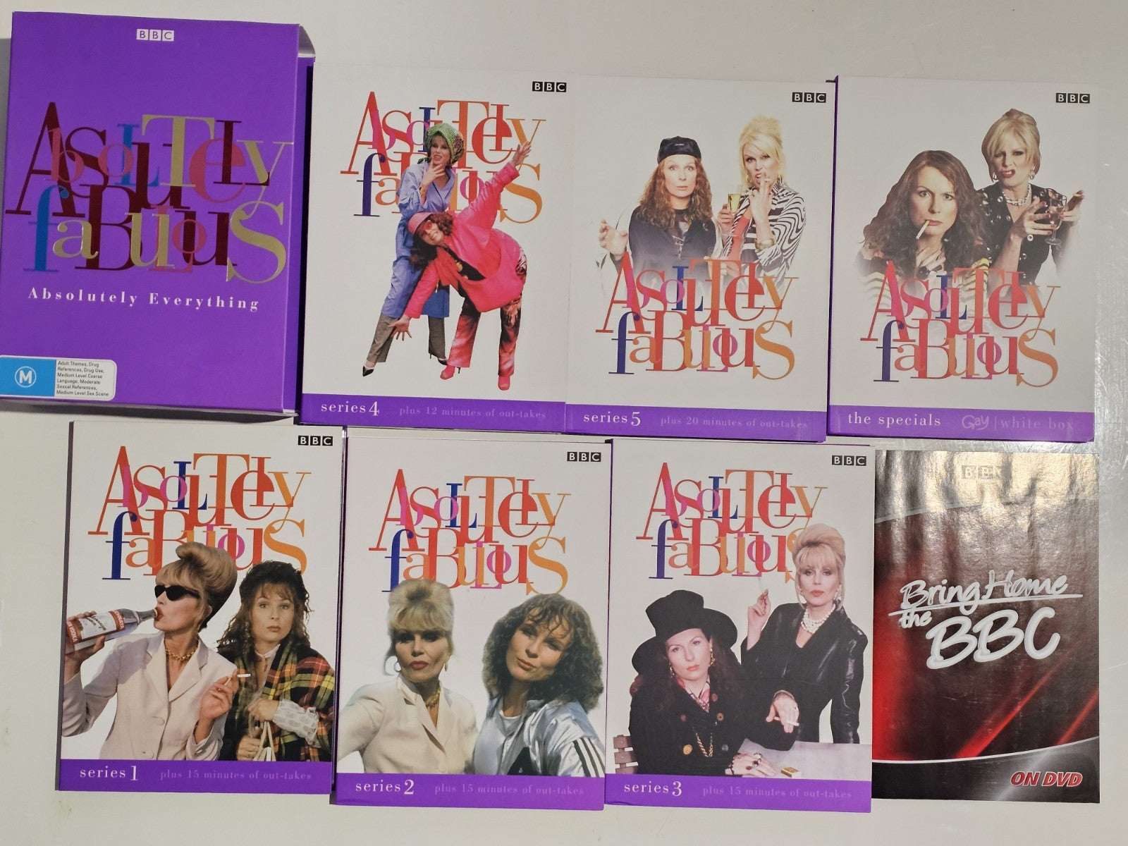 Absolutely Fabulous: Absolutely Everything Complete DVD Box Set BBC Region 4 PAL Retro Exchange Australia