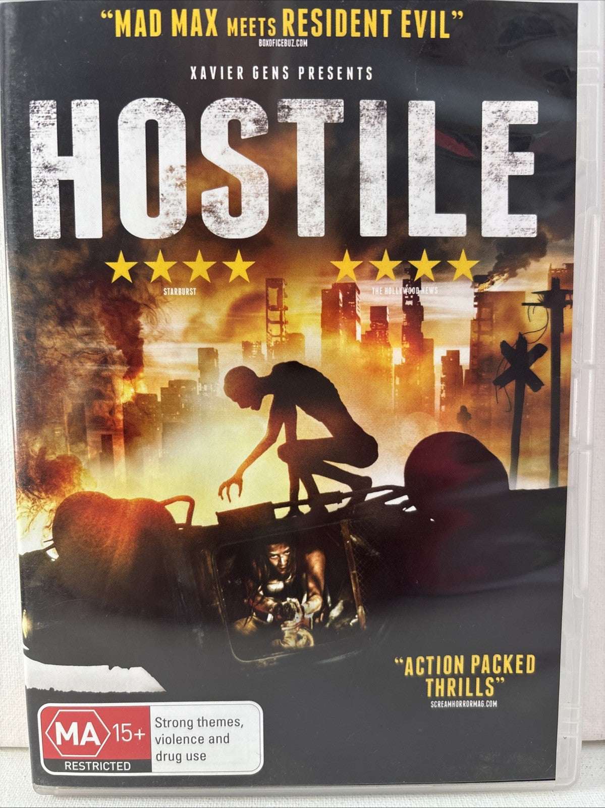 Hostile (DVD, 2017) Horror Region 4 Retro Exchange Australia