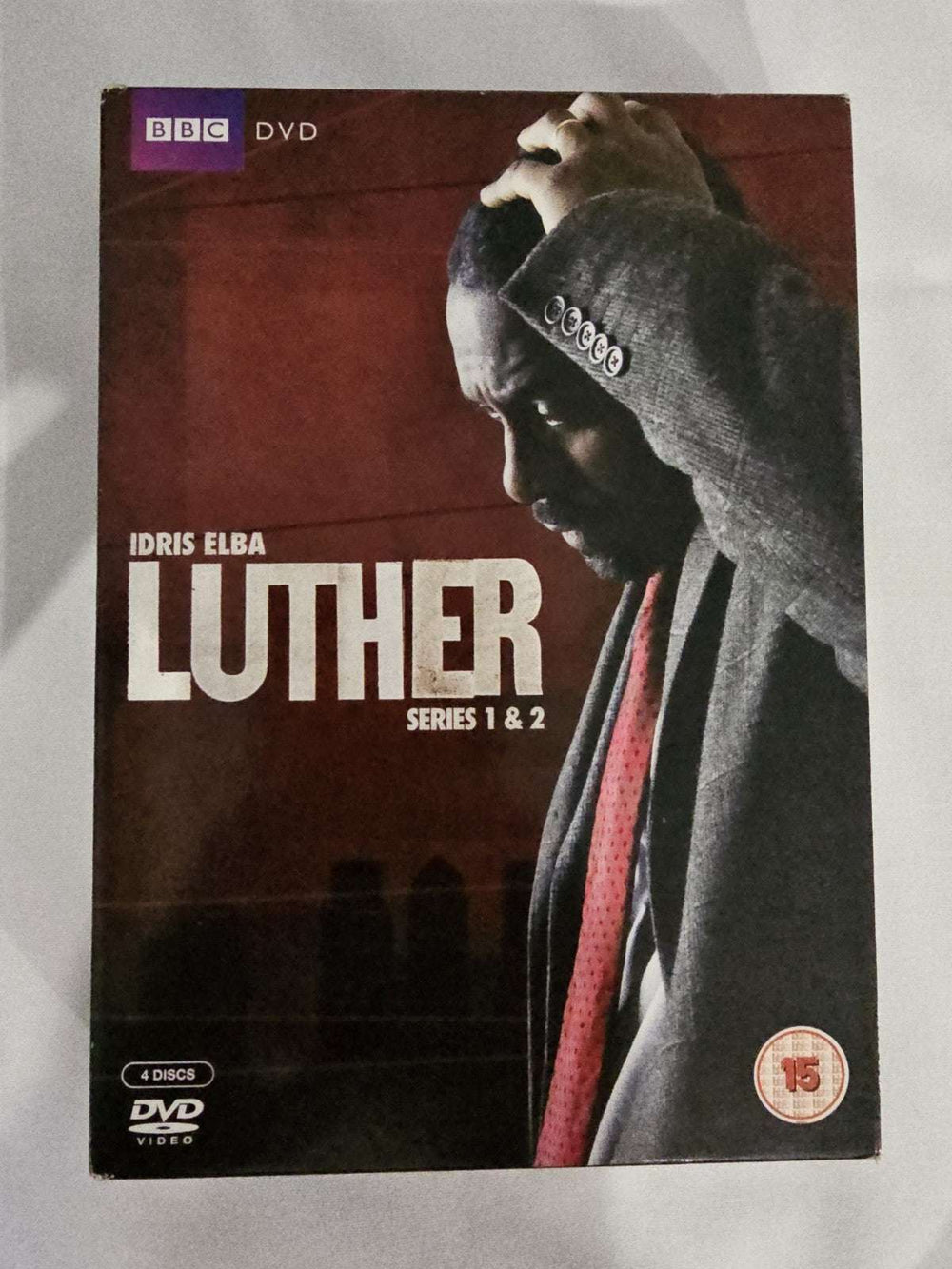Luther: Series 1 and 2 DVD (2011) Idris Elba cert 15 4 discs | Retro Exchange