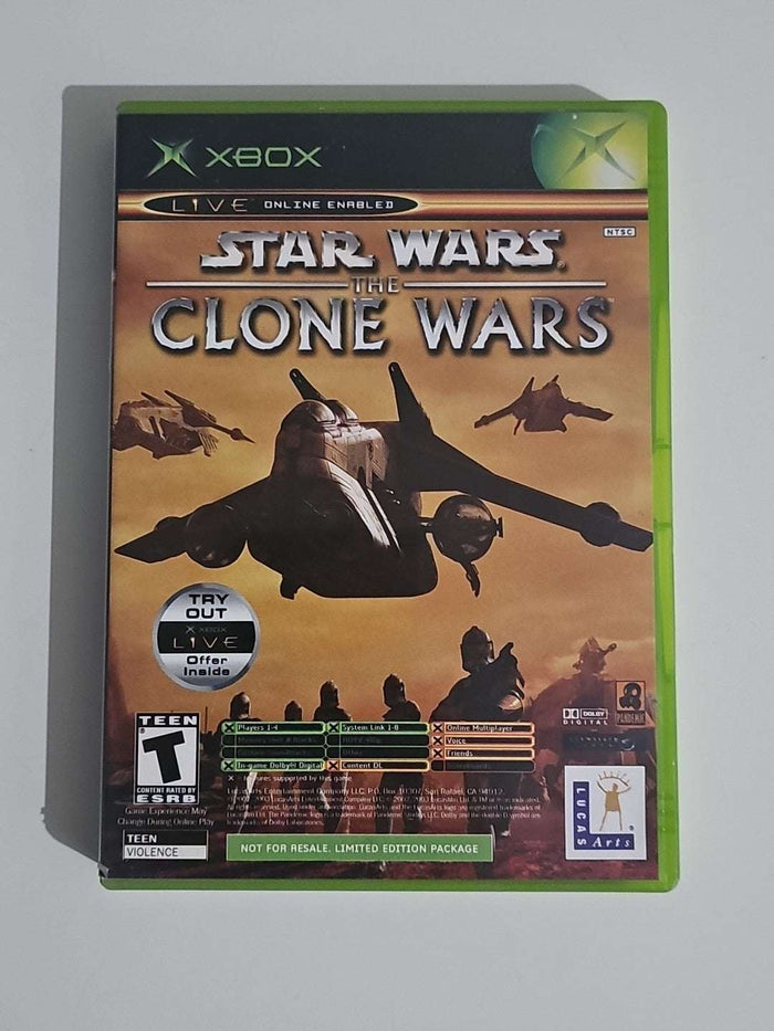 Microsoft Xbox Game - Star Wars: The Clone Wars/Tetris Worlds - NTSC | Retro Exchange