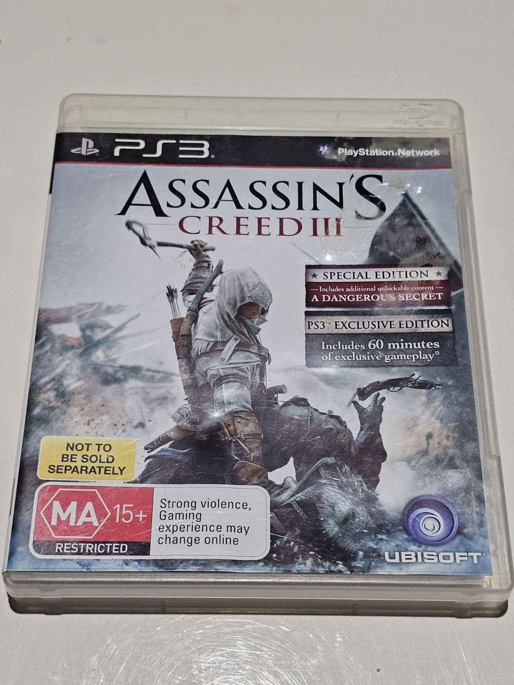 Assassin's Creed 3 (Sony Playstation 3, 2012) - Region 4 -Complete | Retro Exchange