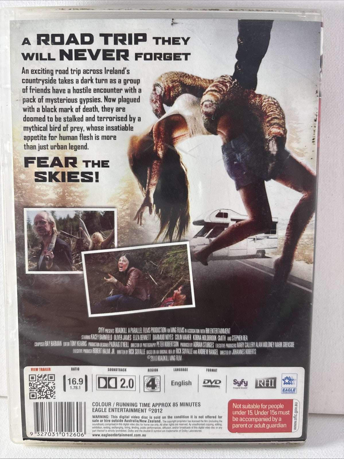 Road Kill (DVD, 2011) Horror Region 4 Retro Exchange Australia