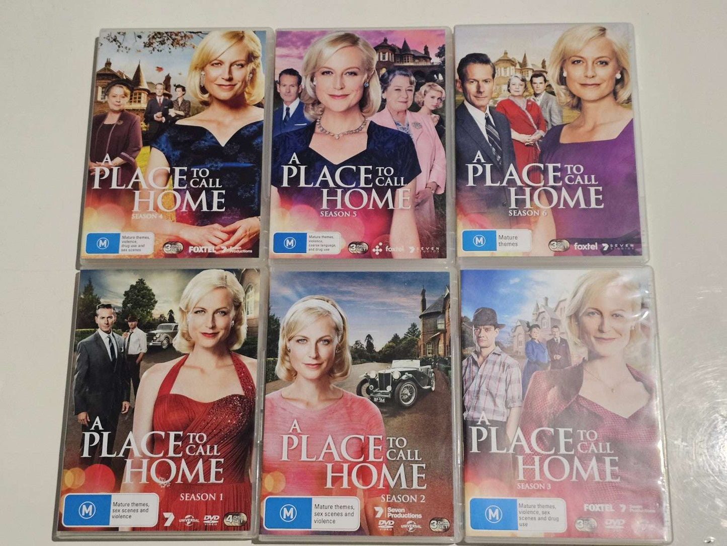 A Place To Call Home - Complete Series Seasons 1-6 (1 2 3 4 5 6, DVD, Region 4) Dvd Box Set Retro Exchange Australia