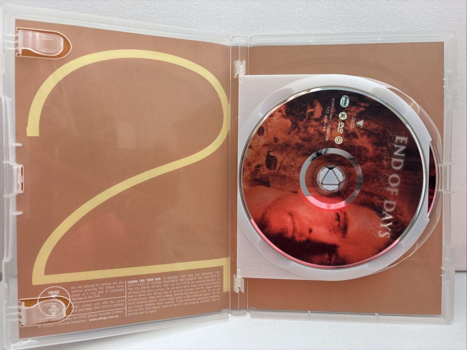 End of Days / Lost Souls (DVD, 1999) Horror Region 4 Retro Exchange Australia
