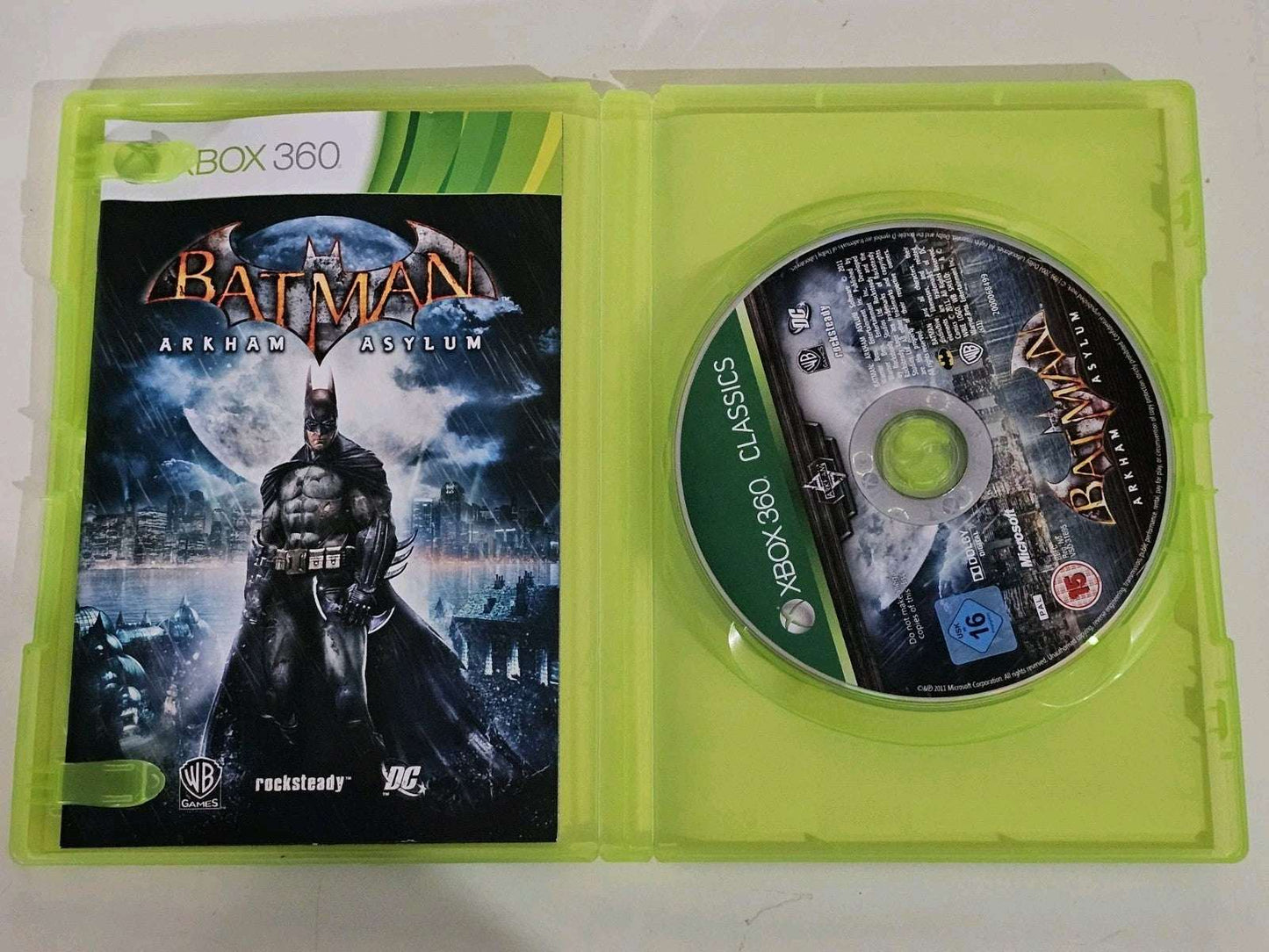 Batman Arkham Asylum Game Of The Year Edition Xbox 360 Game VGC DC Comics Retro Exchange Australia